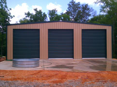 Steel Building Shops and Garages