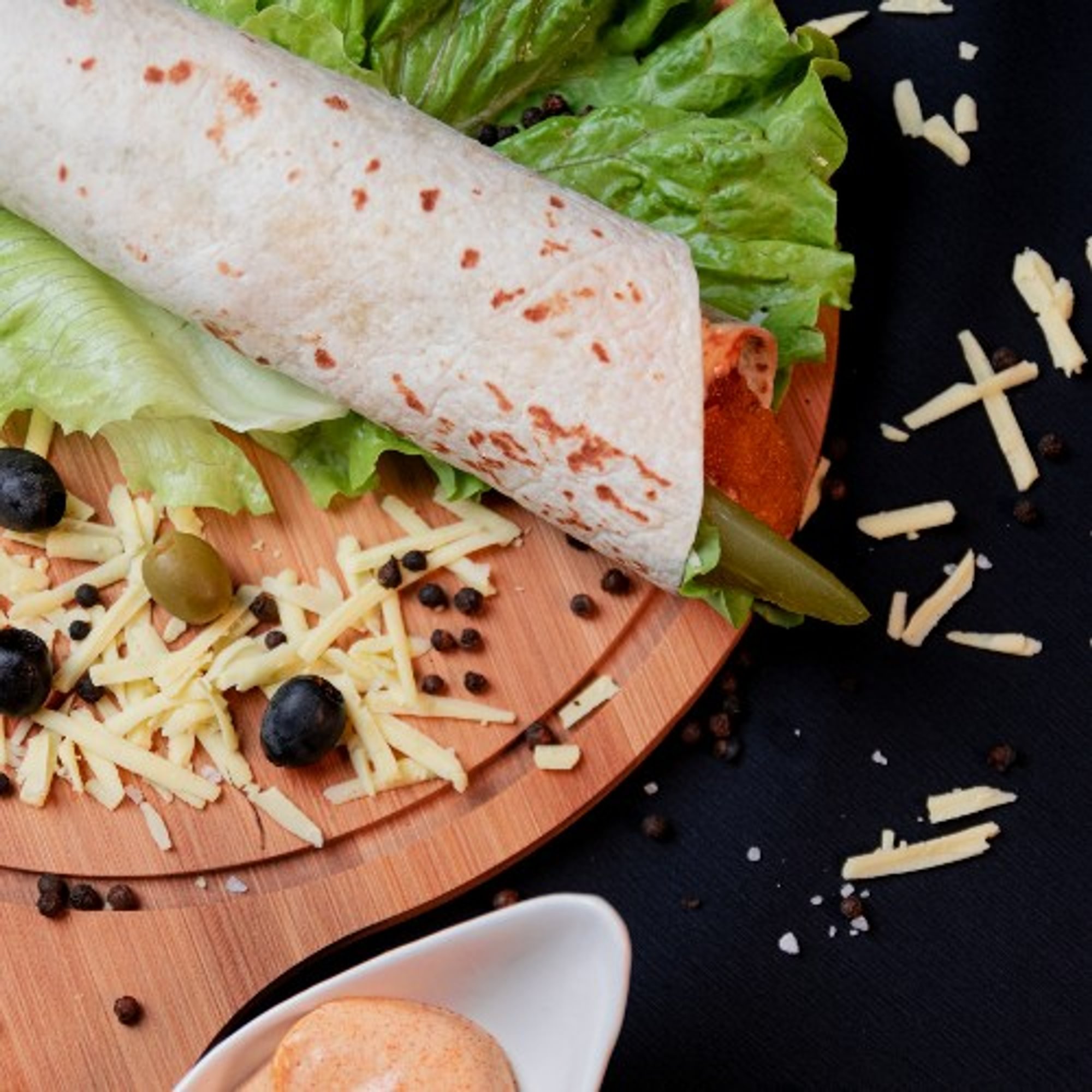 Shredded Beef Burrito