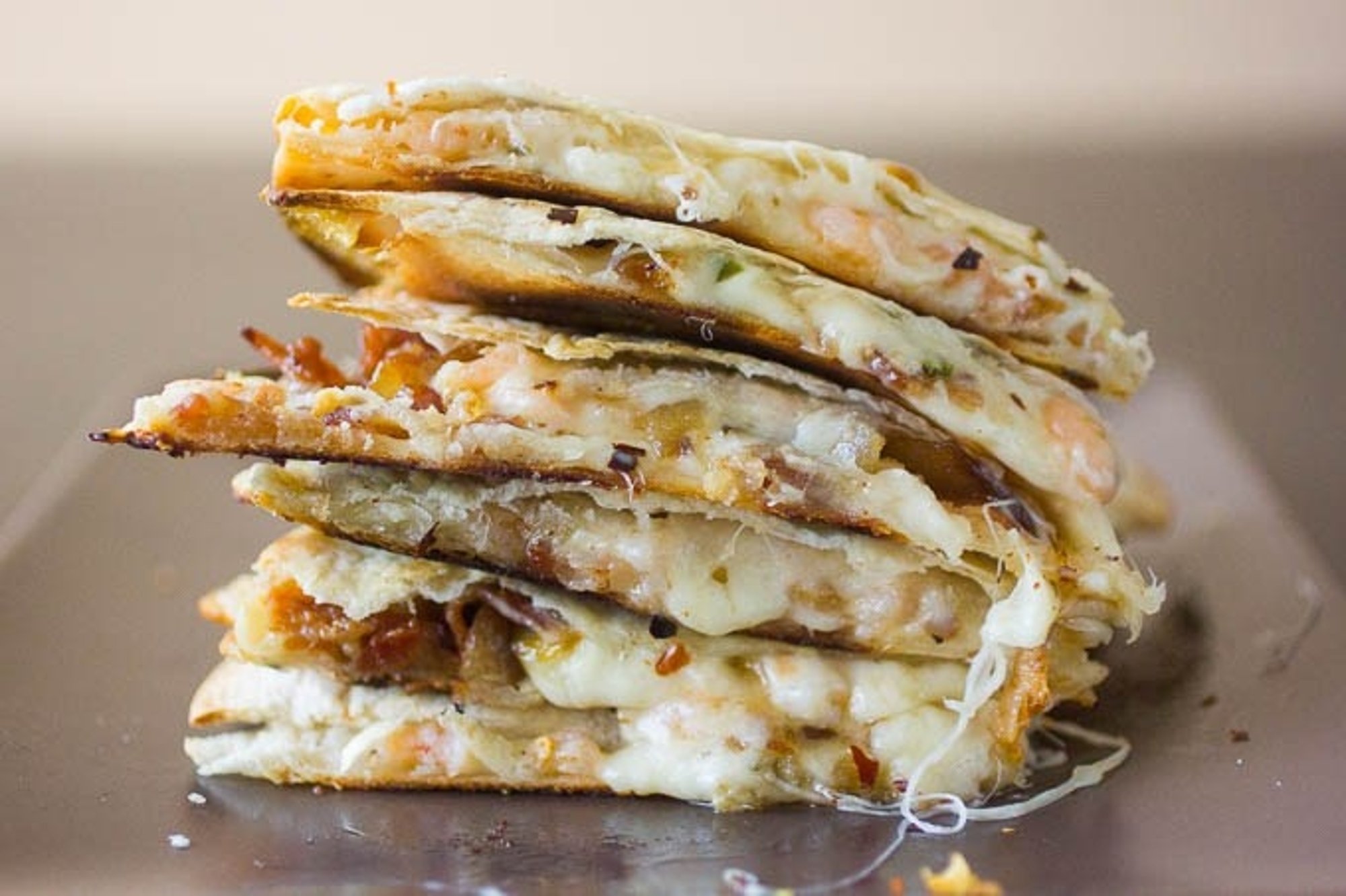 Shrimp & Bacon Quesadilla