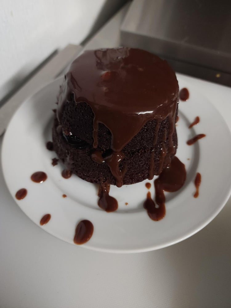 Miso Chocolate Ganache Mini Cakes