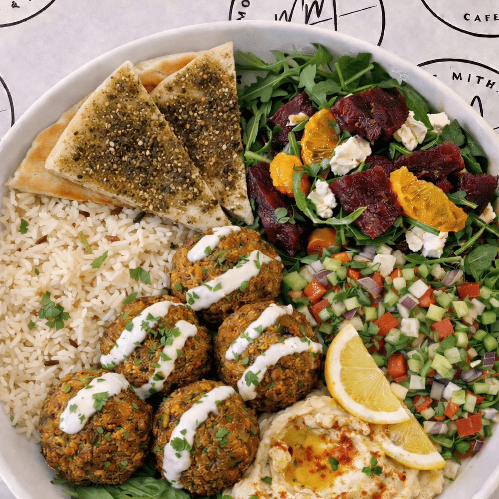 Saffron & Sumac Falafel Bowl