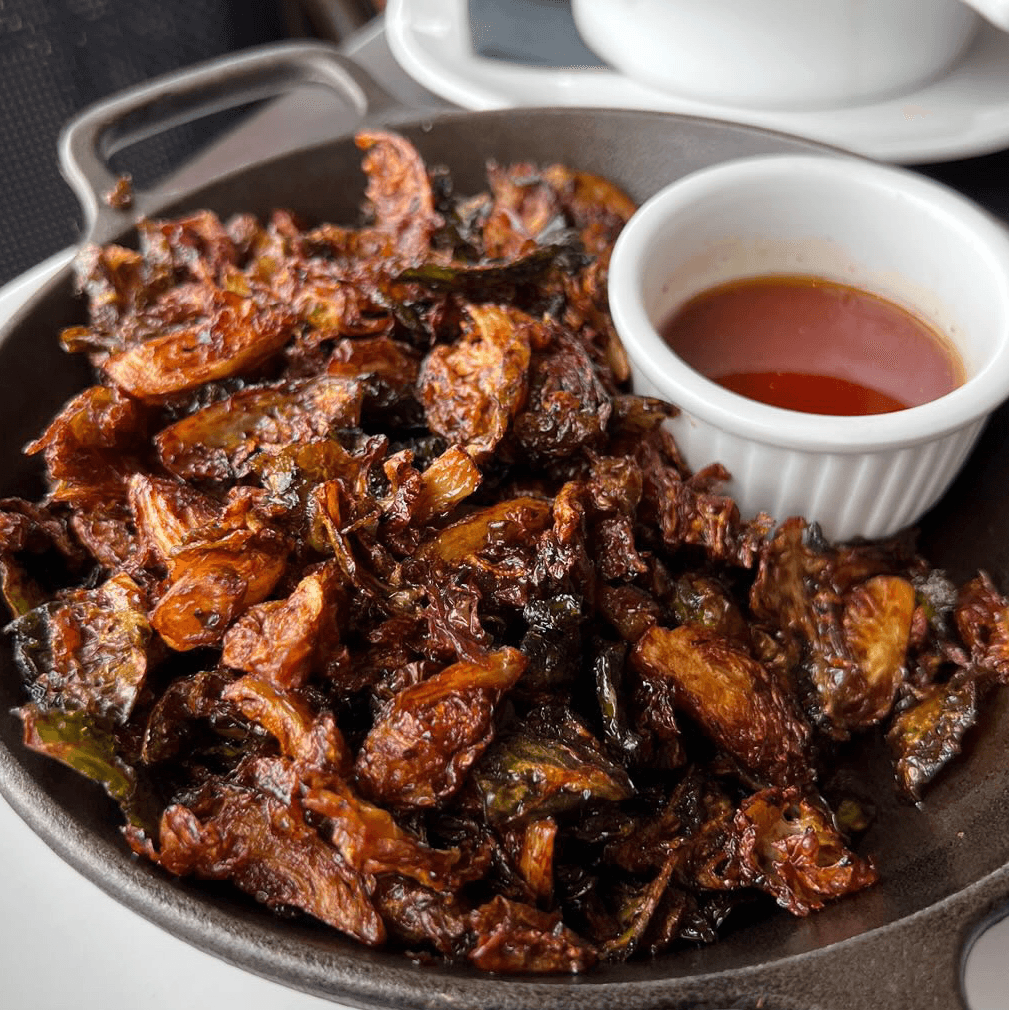 Balsamic Glazed Brussels Sprouts