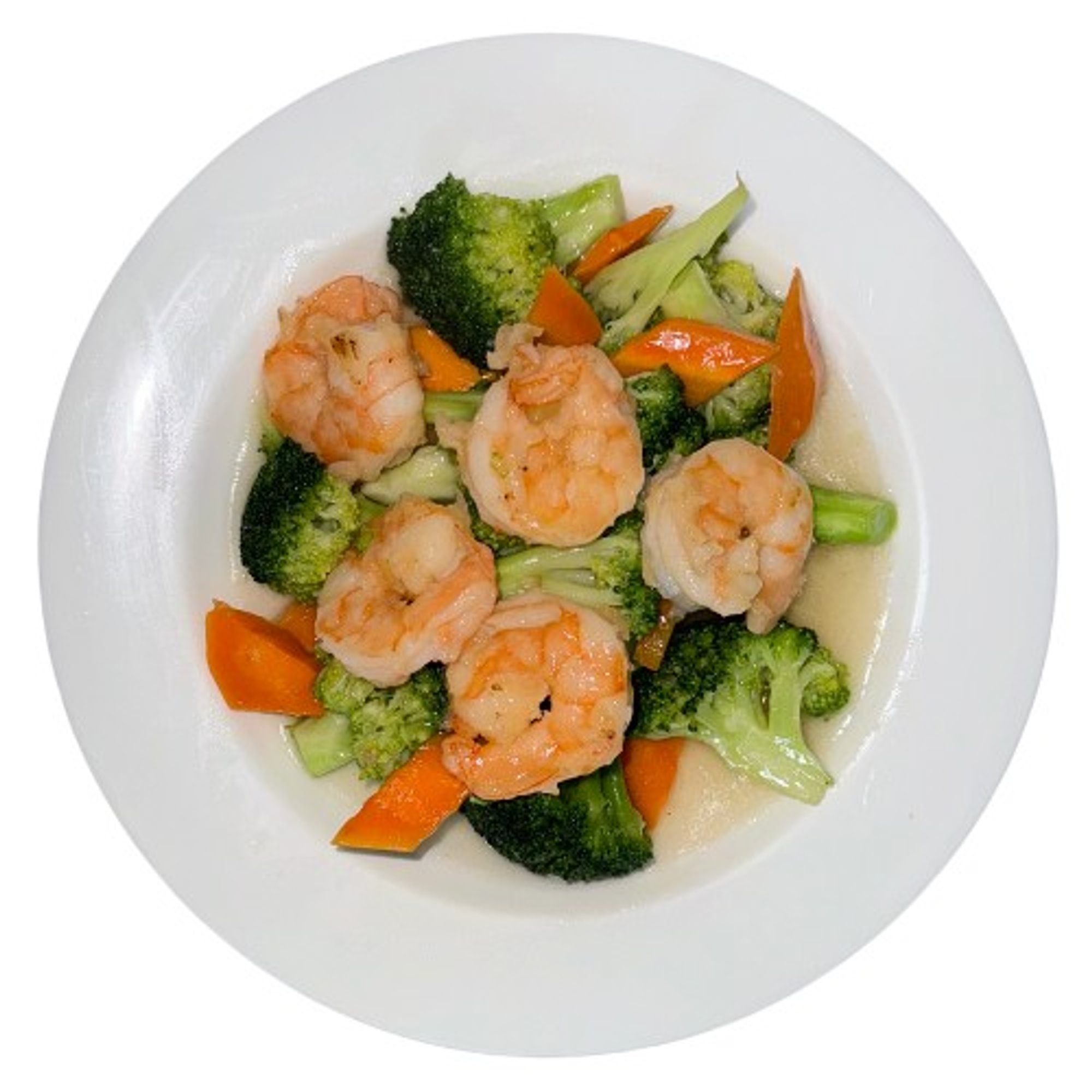Jumbo Shrimp with Broccoli