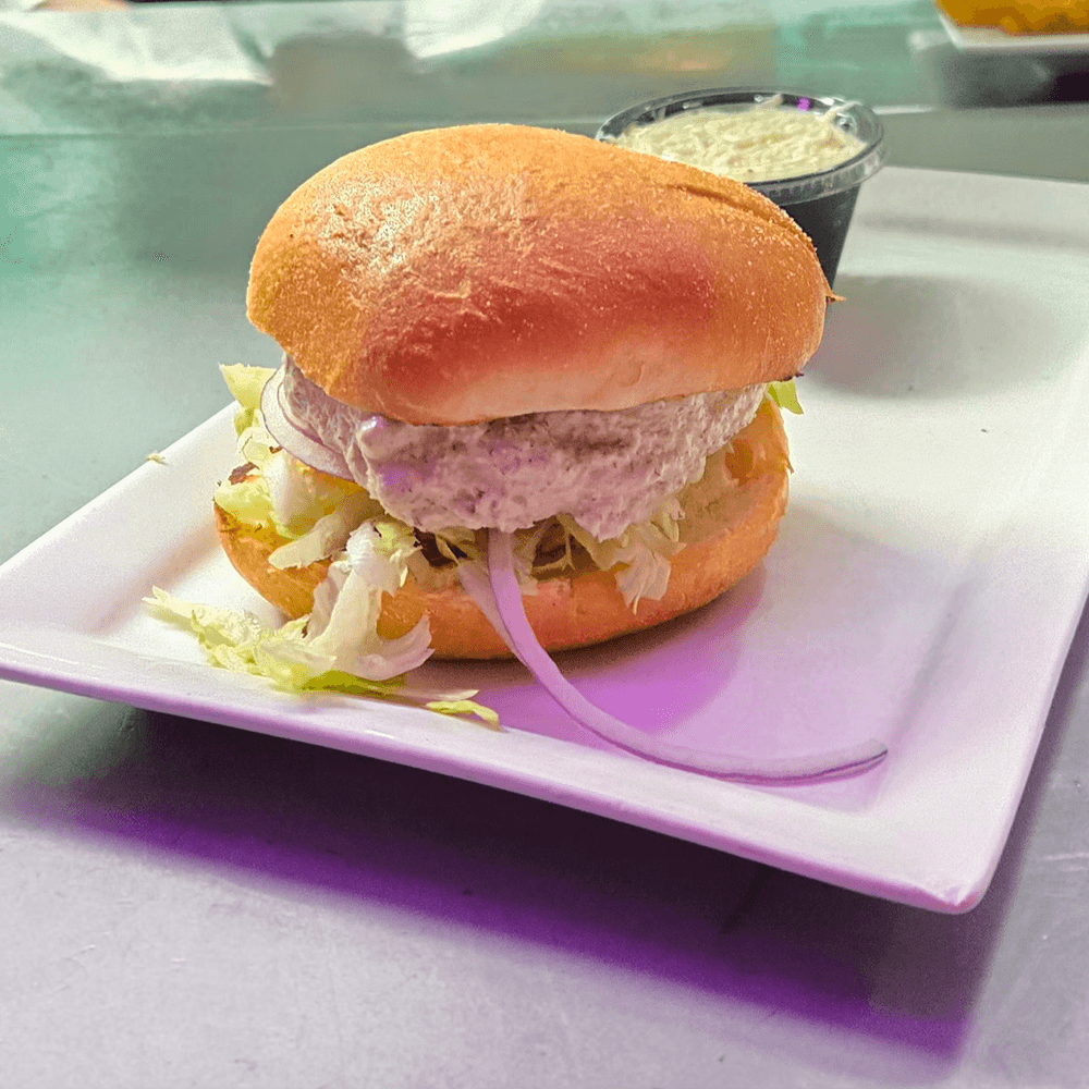 Fish Dip Sandwich