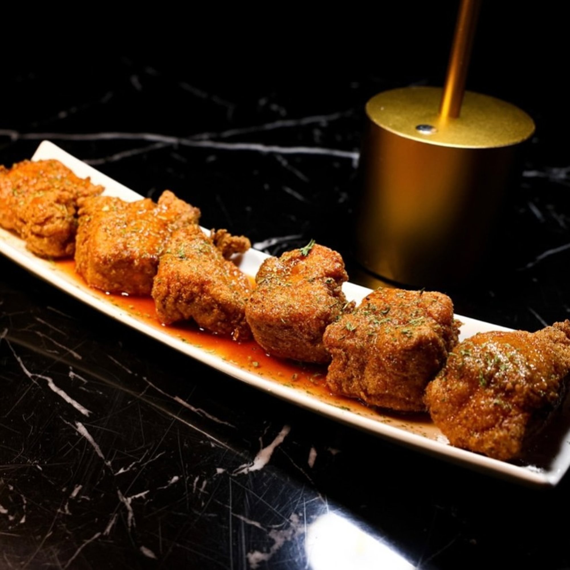 Salmon or Shrimp Bites