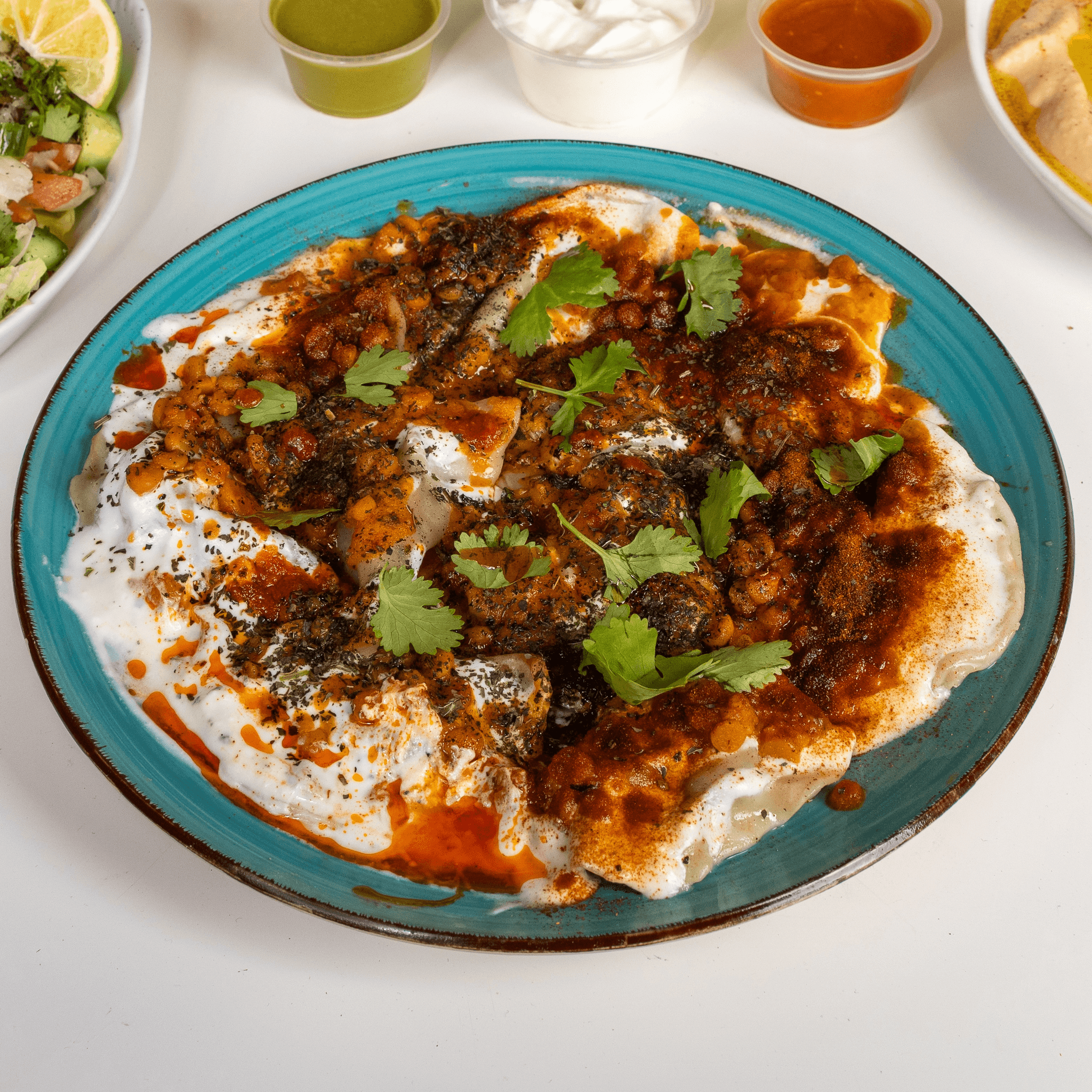 Ashak ( steamed dumplings )