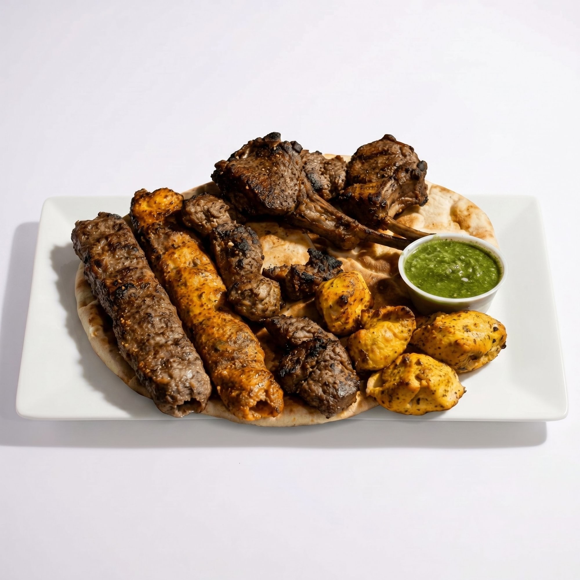Special Trio Meat 3 Skewers Pick & Max Platter