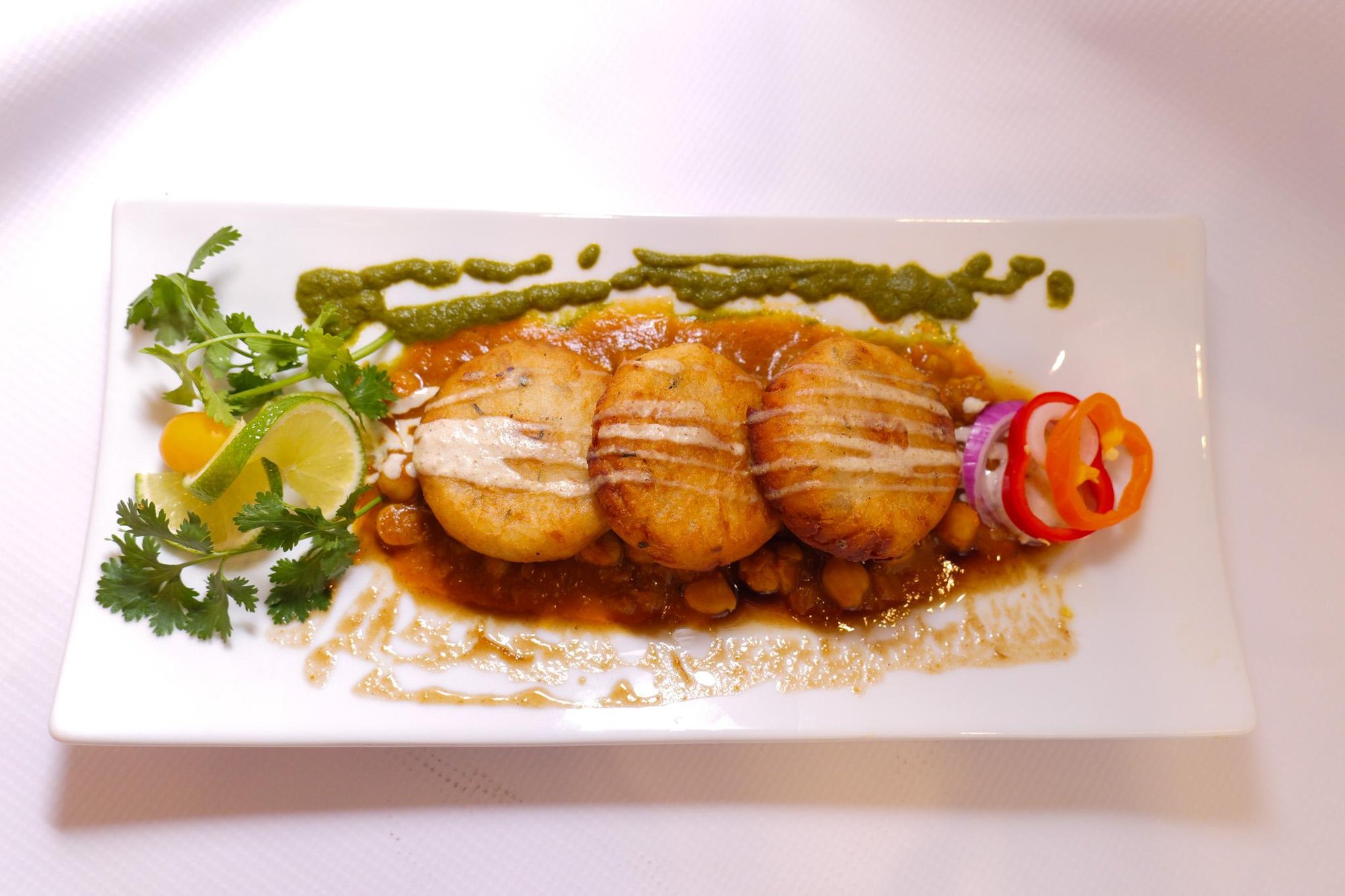 Aloo Tikki Chaat