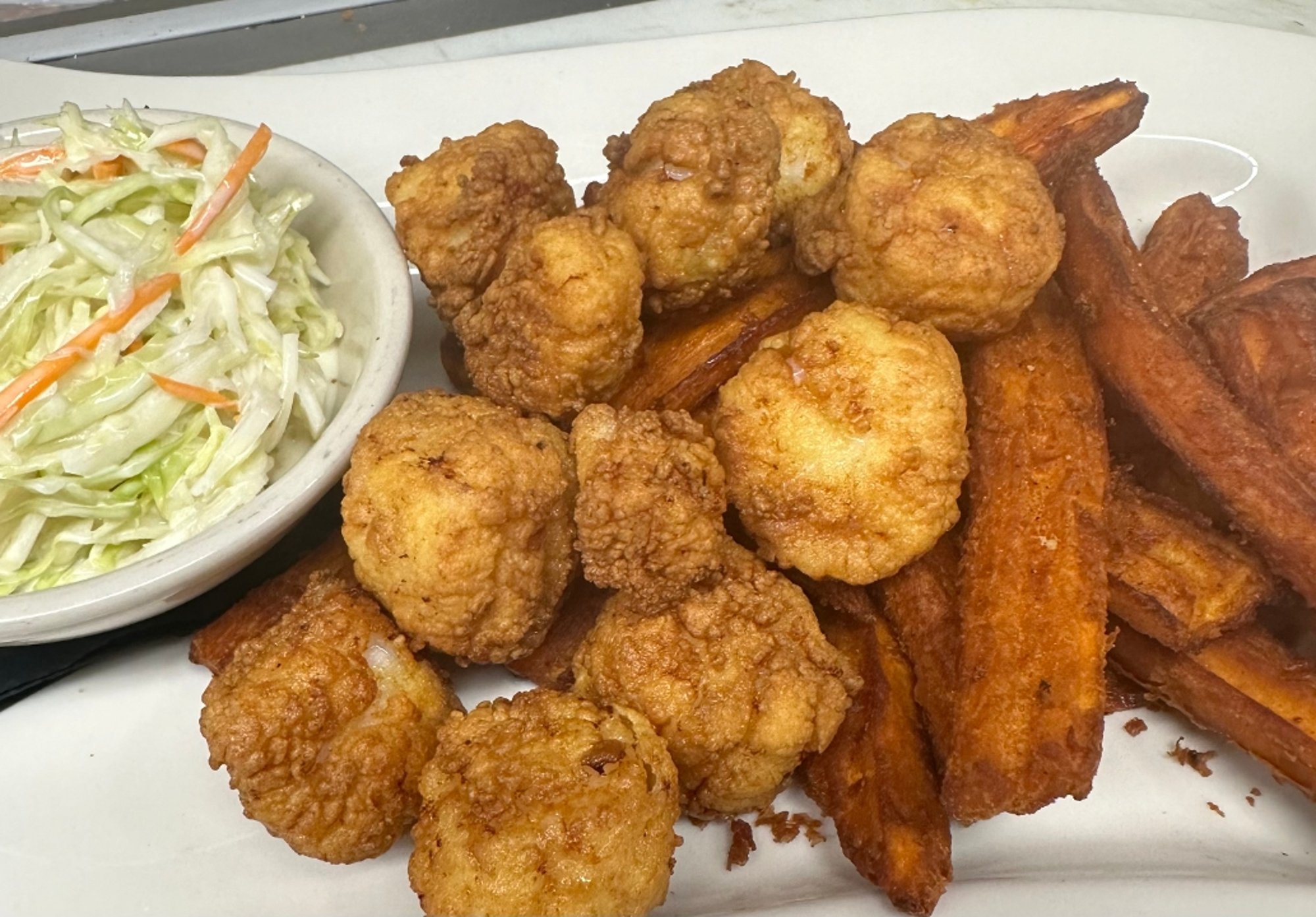 Fried Scallops Platter