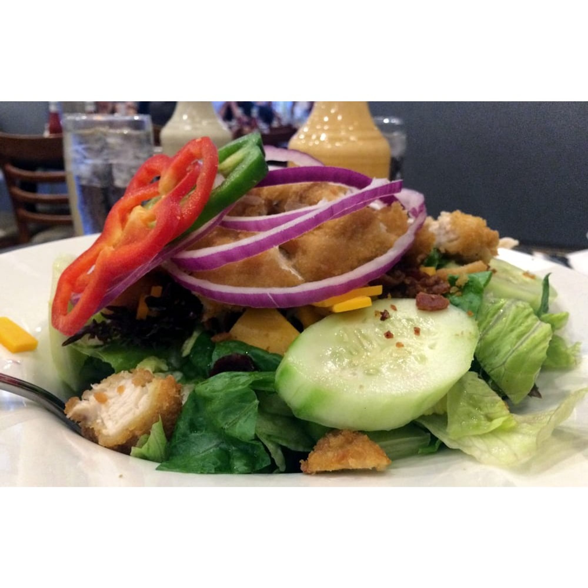 Fried Chicken Salad