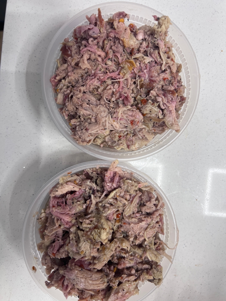 NC Pulled Pork 1 lb. Platter w/Coleslaw