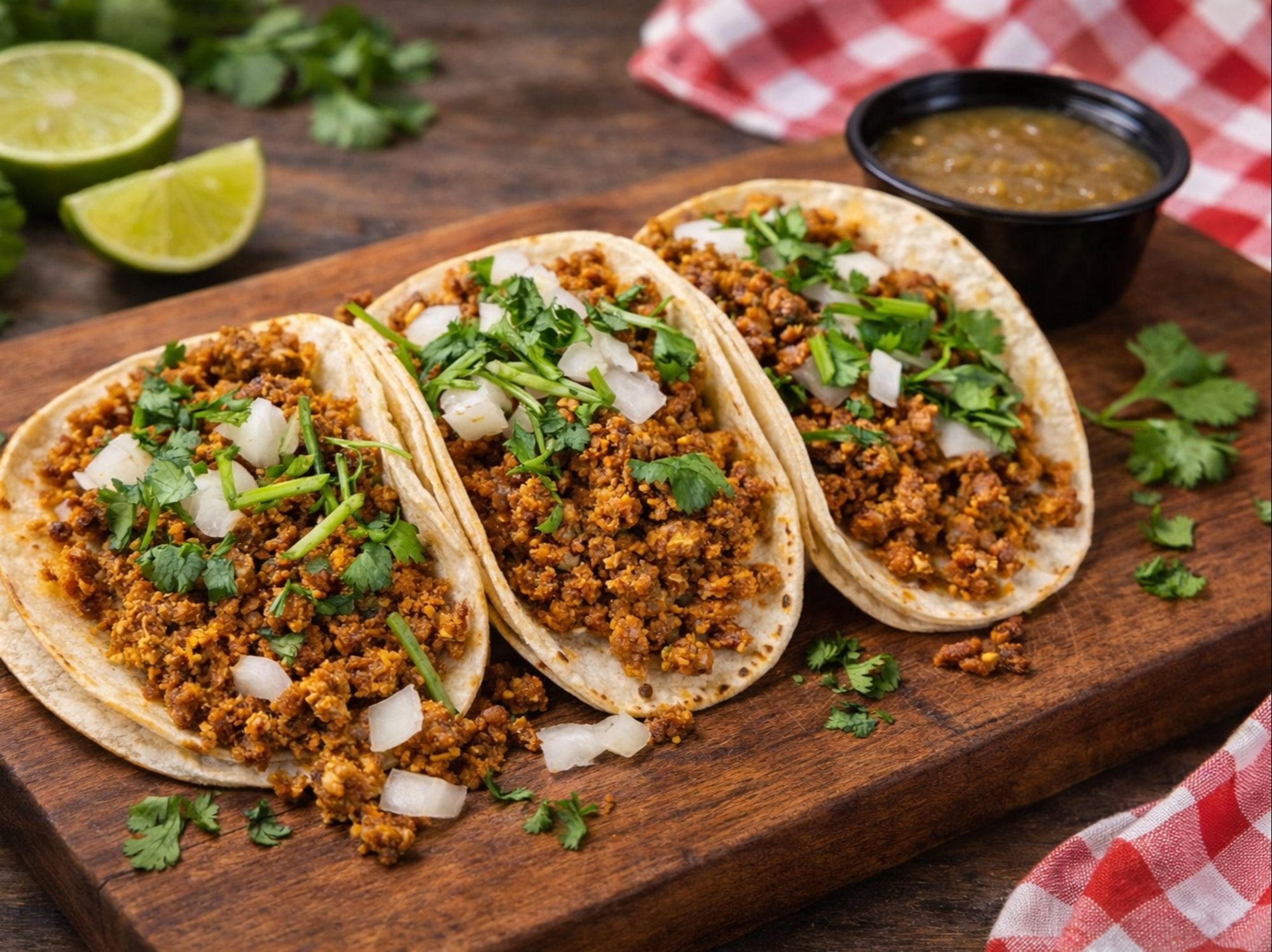 3 Street Tacos (Chorizo)
