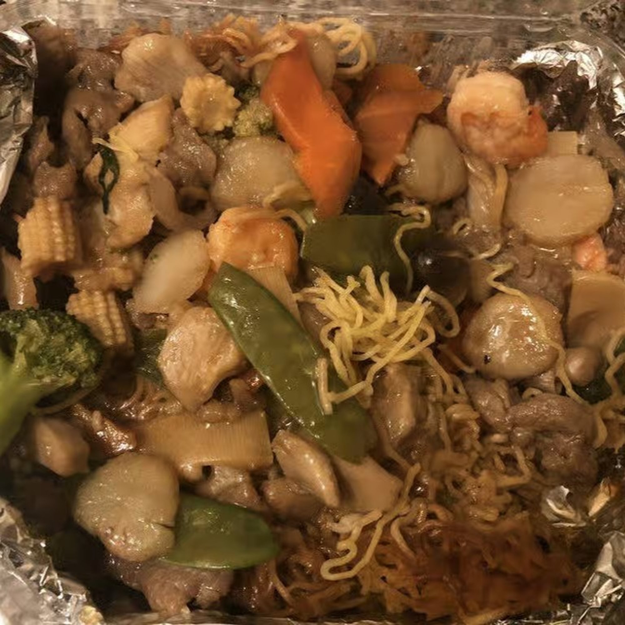 雜錦炒麵 Ten Ingredients Chow Mein