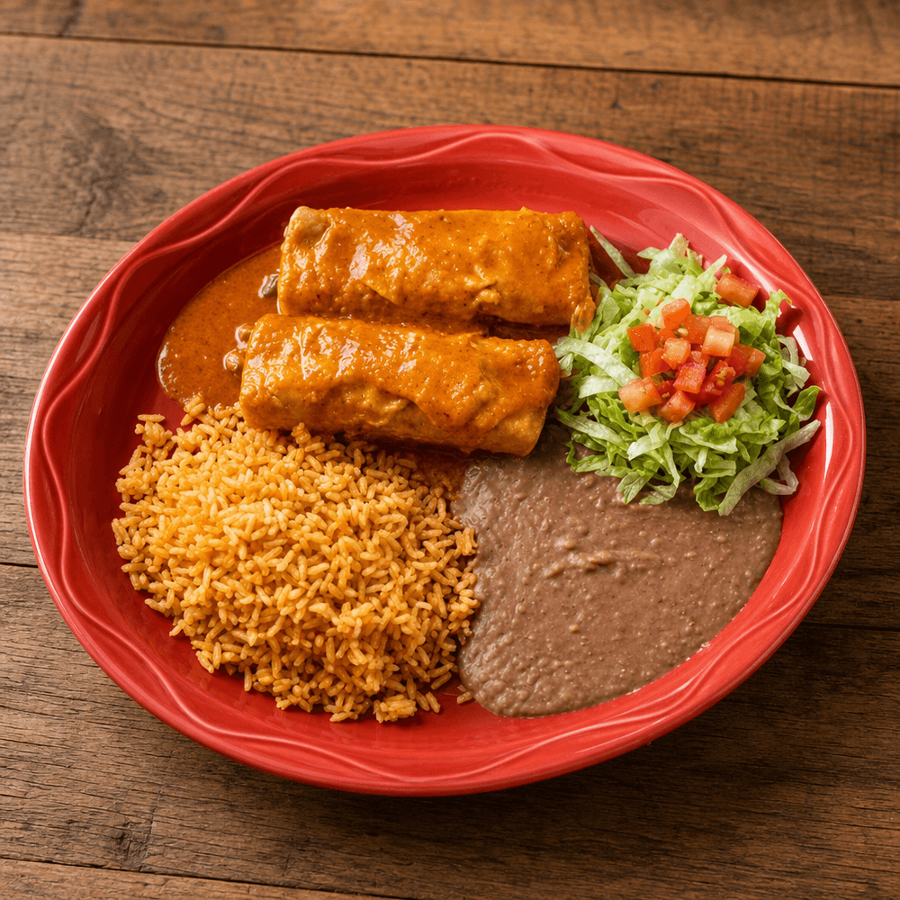 7. Chiles Rellenos Plate