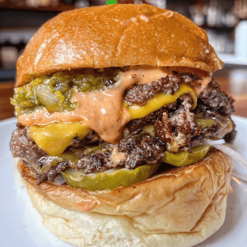 Spicy Cheeseburger