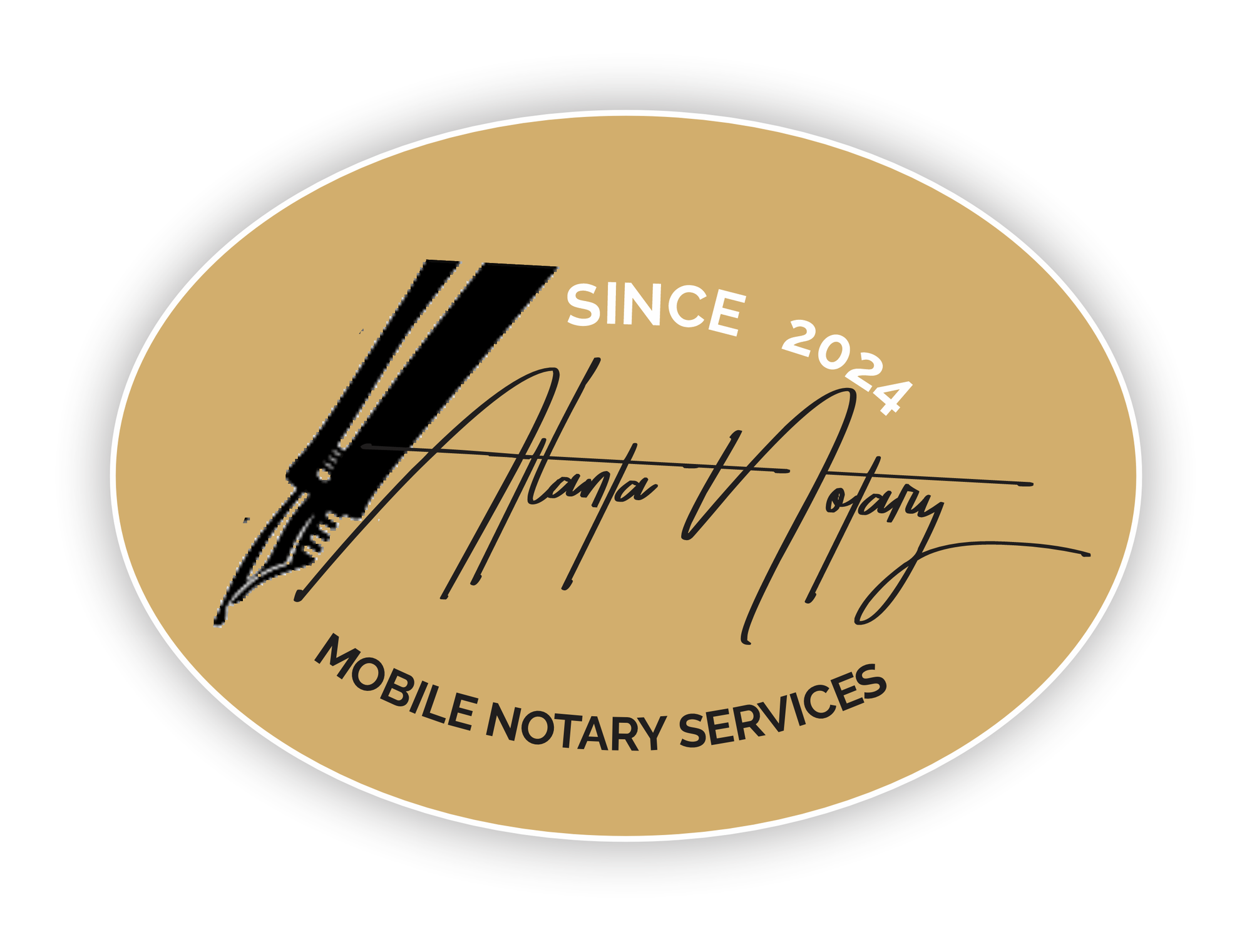 Atlanta A+ Mobile Notary Logo