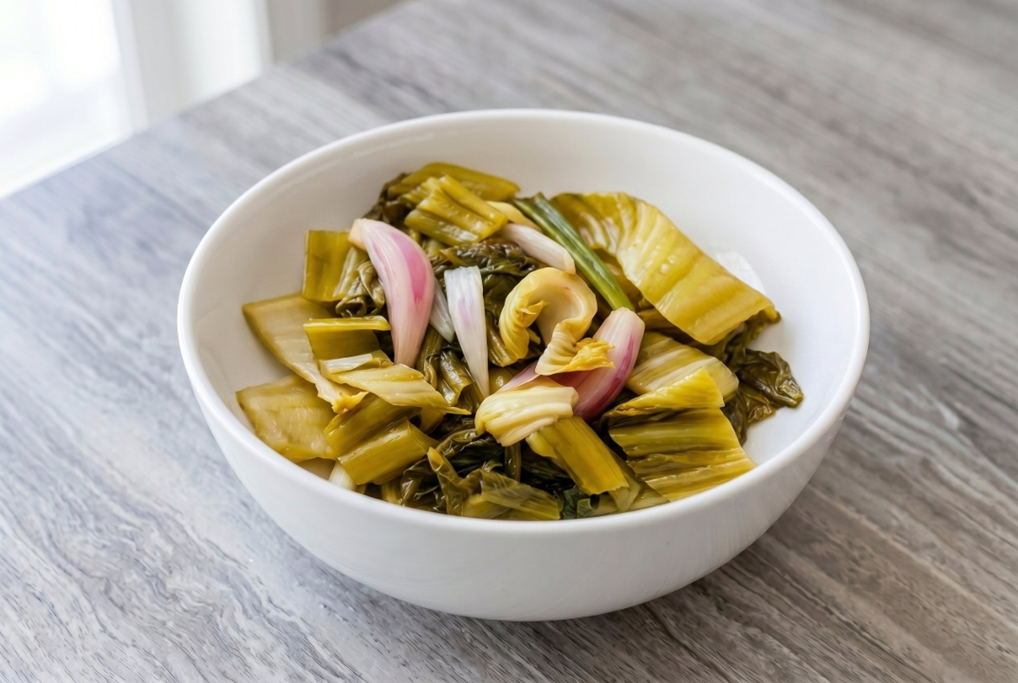 Pickled Mustard Greens - Dua Cai Mui