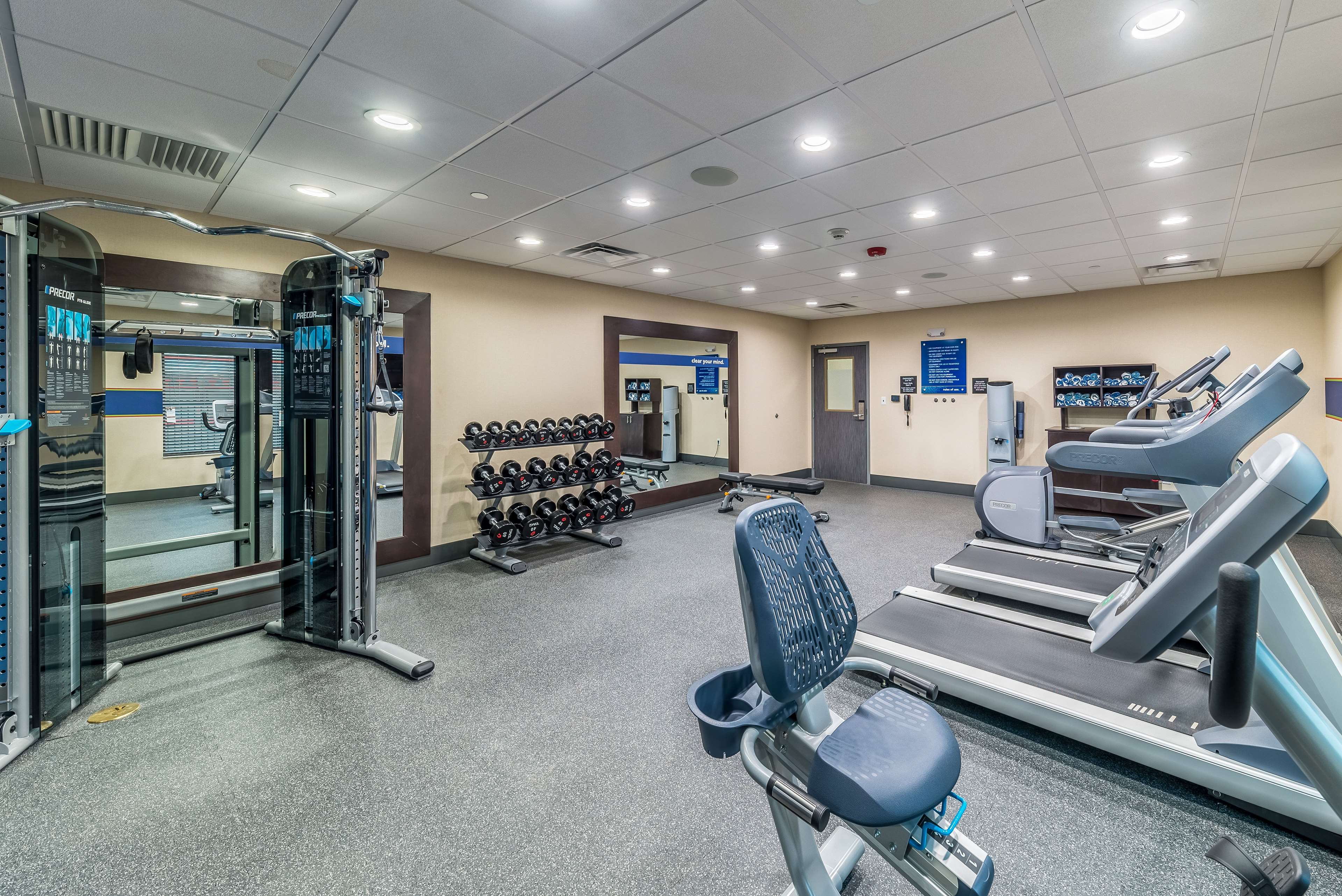 Health club  fitness center  gym