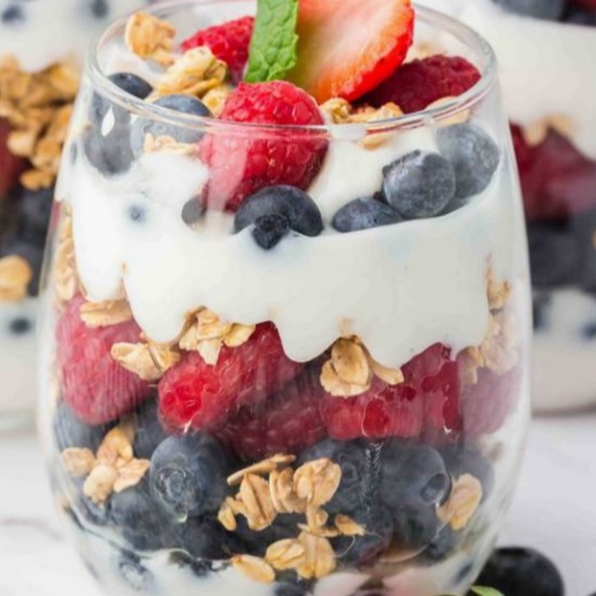 Fruit & Yogurt Parfait Best Seller