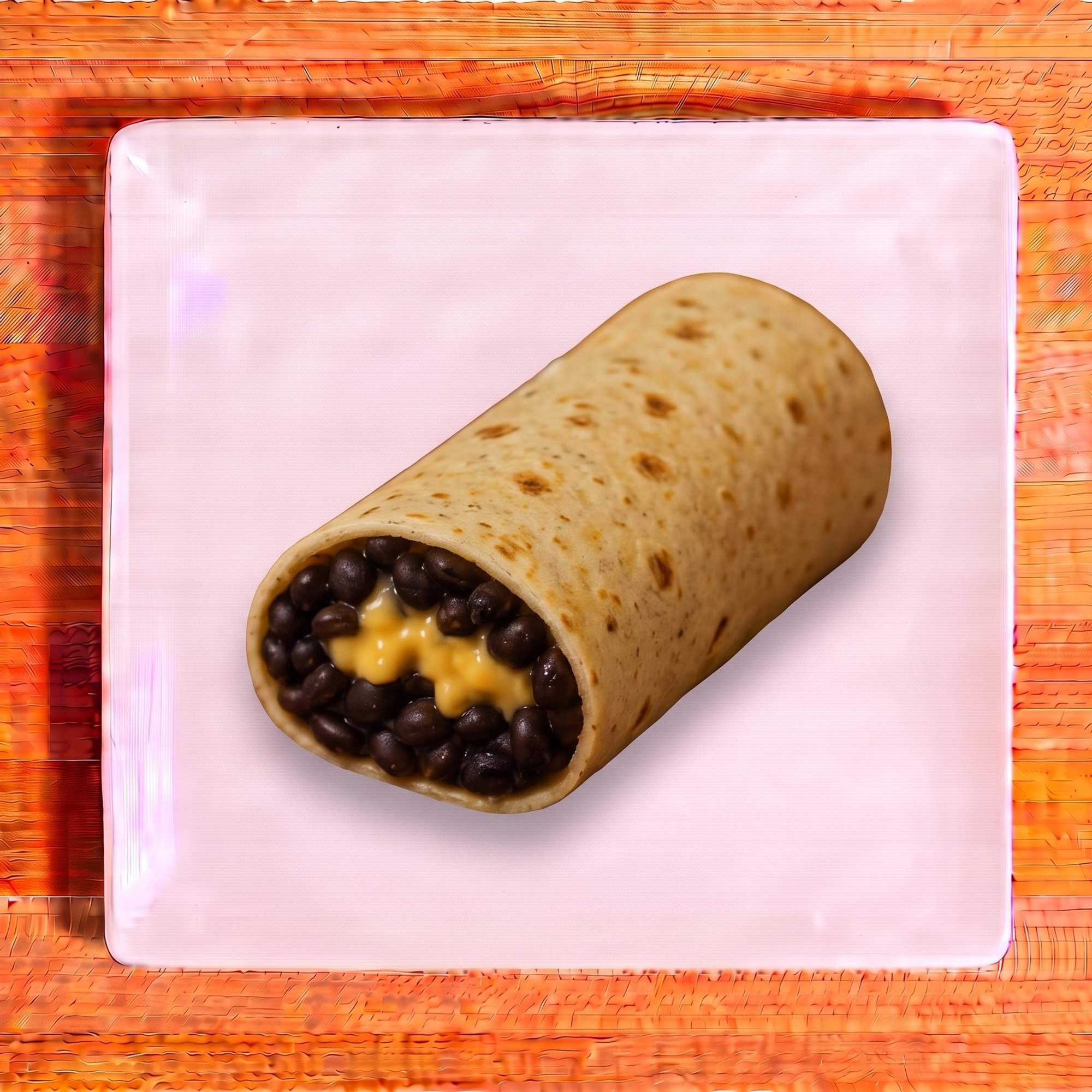 Beans and Cheese Burrito