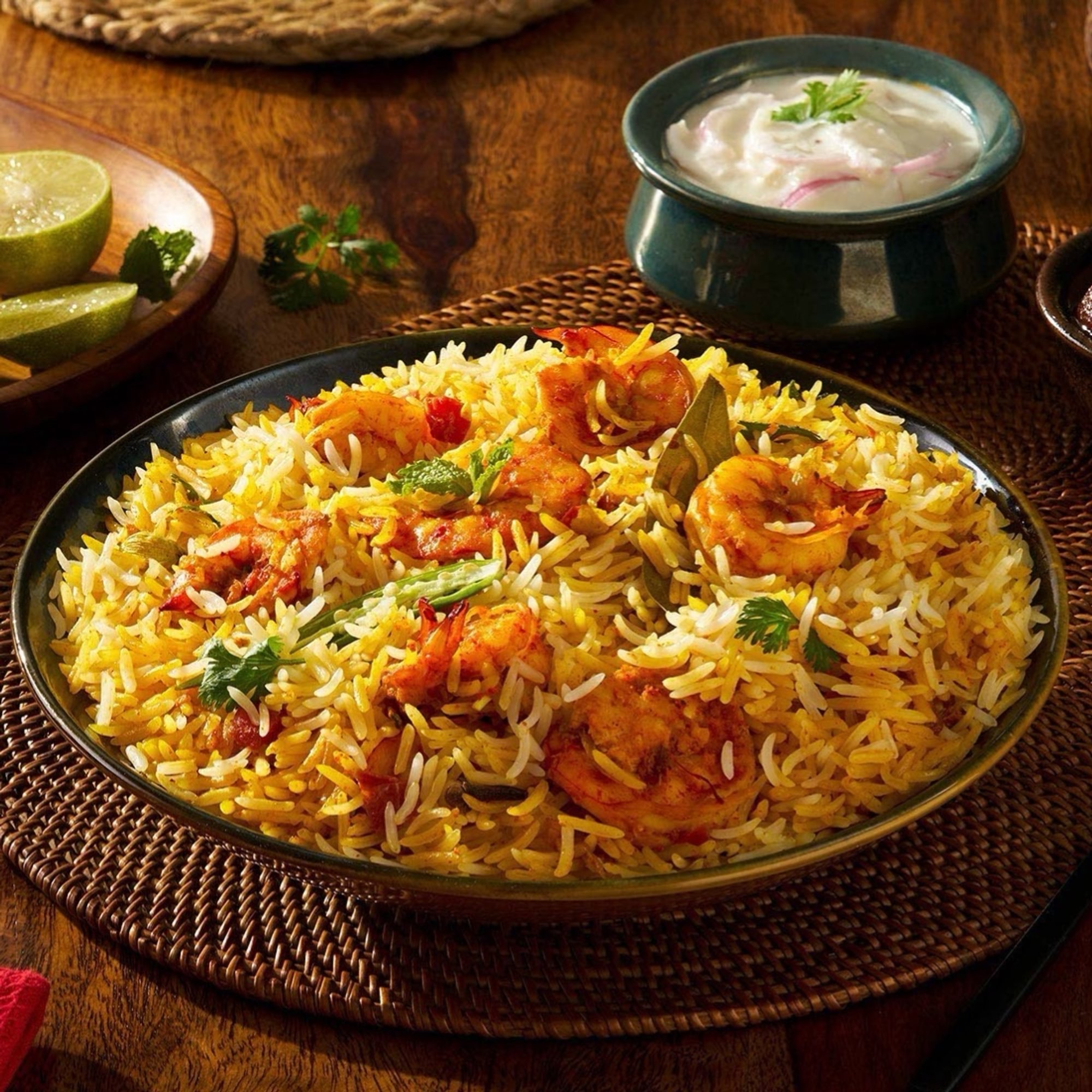 Shrimp Biryani Family Pack (64 oz)