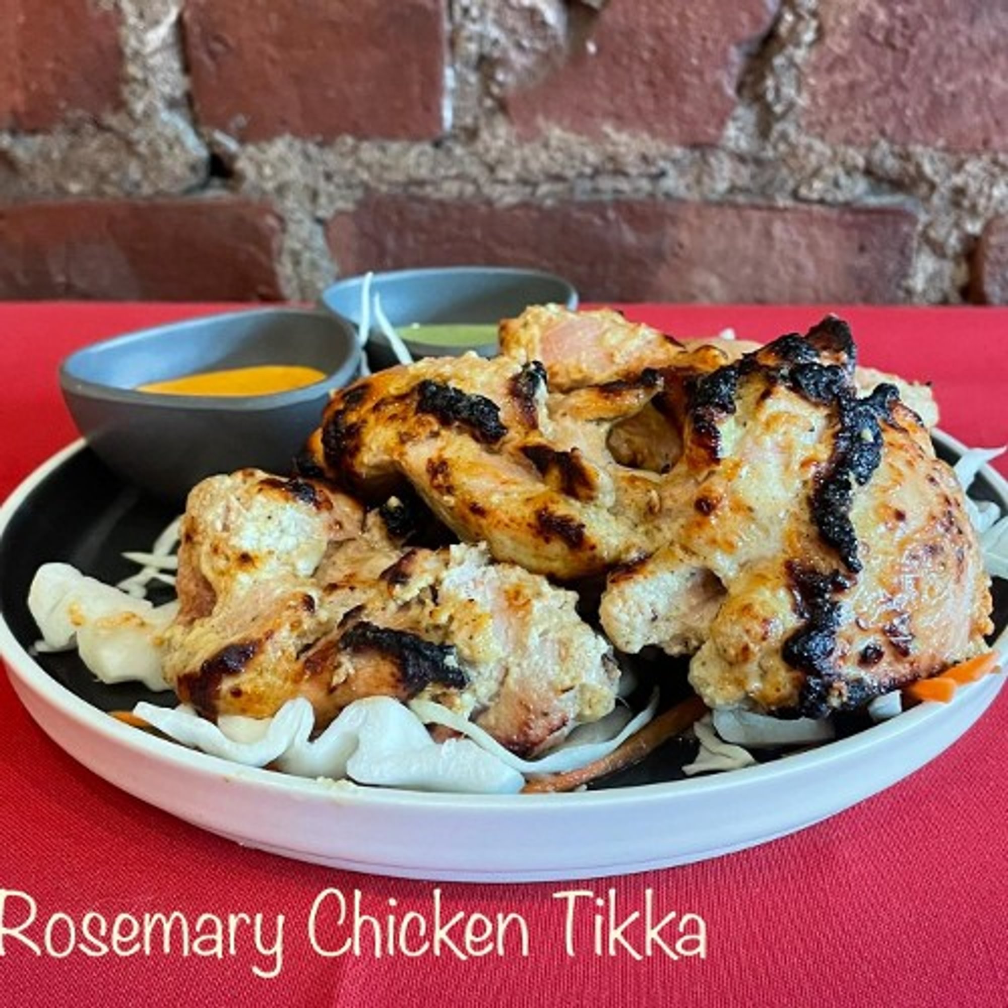 Tandoori Rosemary Chicken Tikka