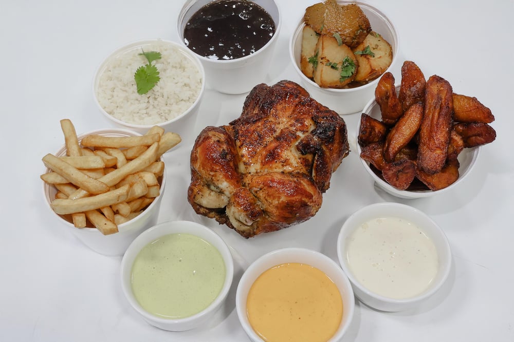 Family Meal 1 Whole Chicken with 2 Large Sides