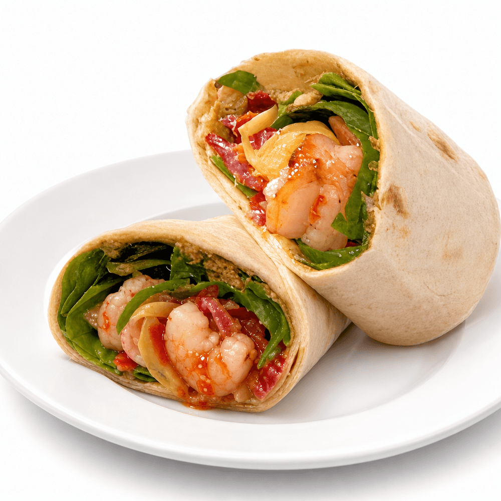 Sweet Chili Shrimp Wrap