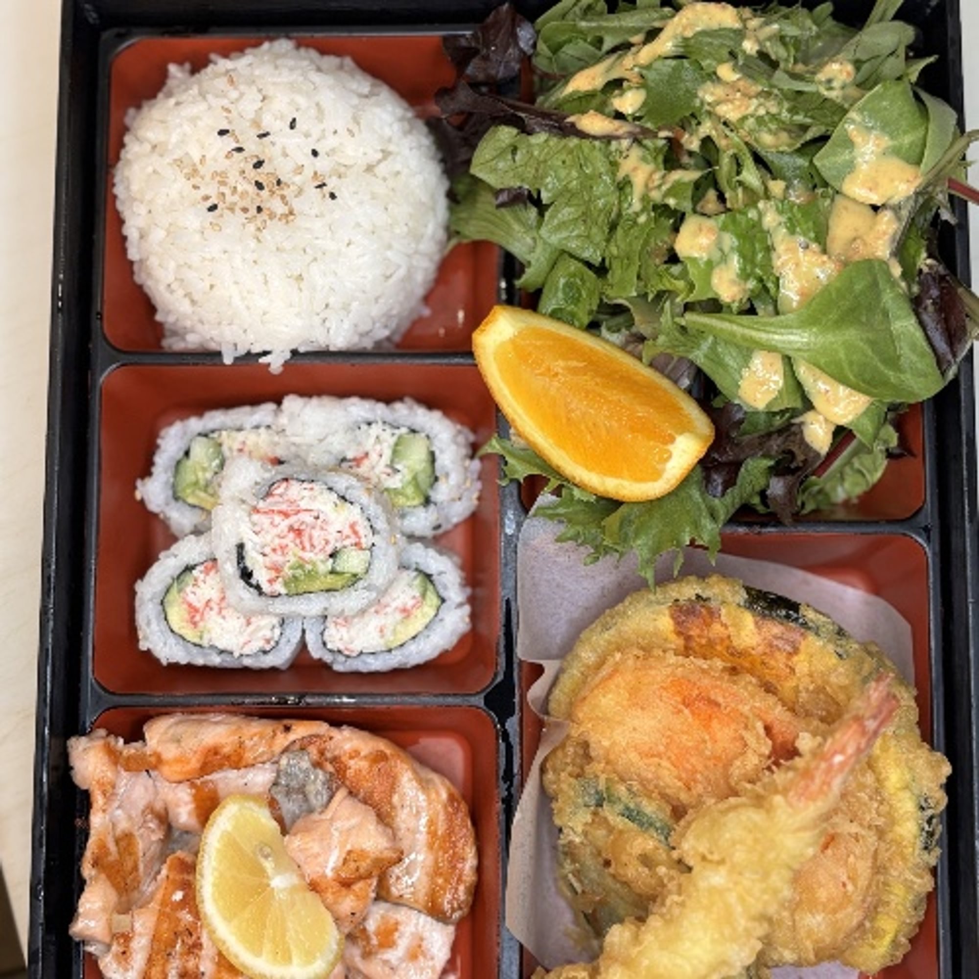 Salmon Bento