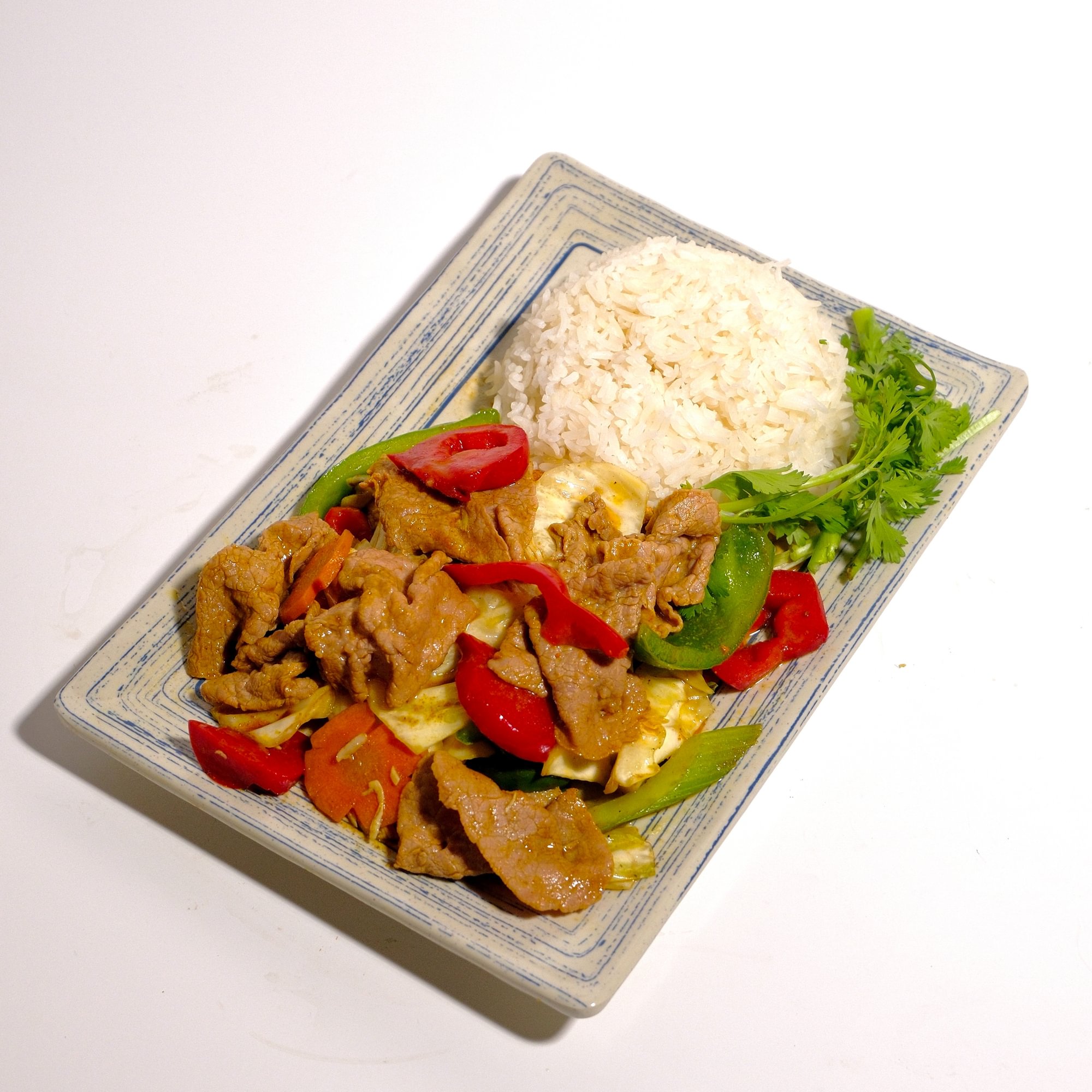 Beef Curry Stir-Fry with Vegetables / Bò Xào Cà Ri