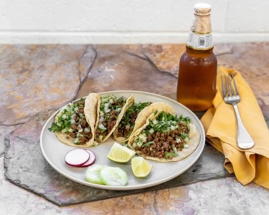 Ground Beef / Carne Molida Tacos (4 Pieces)