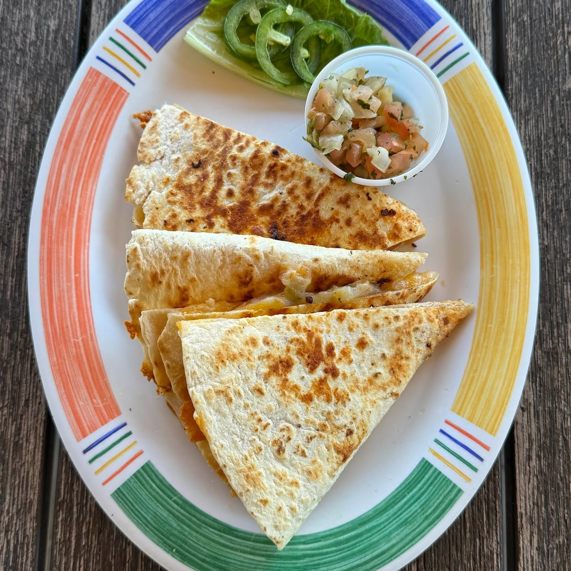 Filet Tips Quesadilla