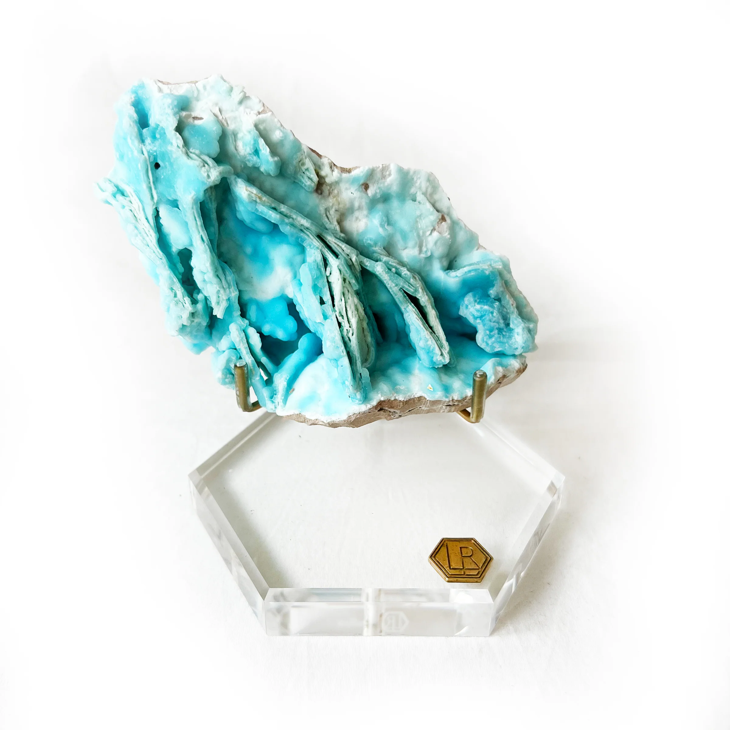 LuxeRox Aquamarine Aragonite