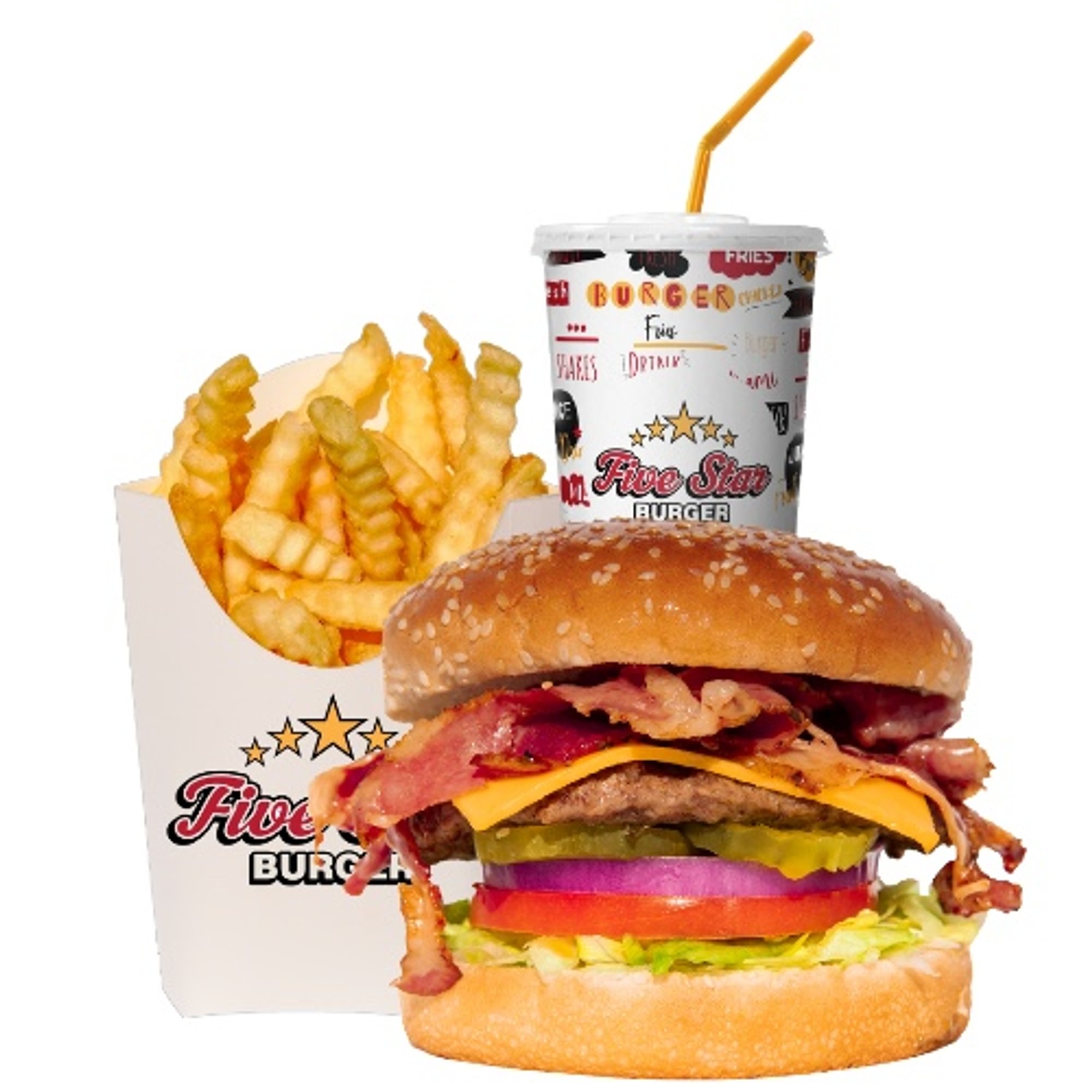 Pastrami Burger Combo