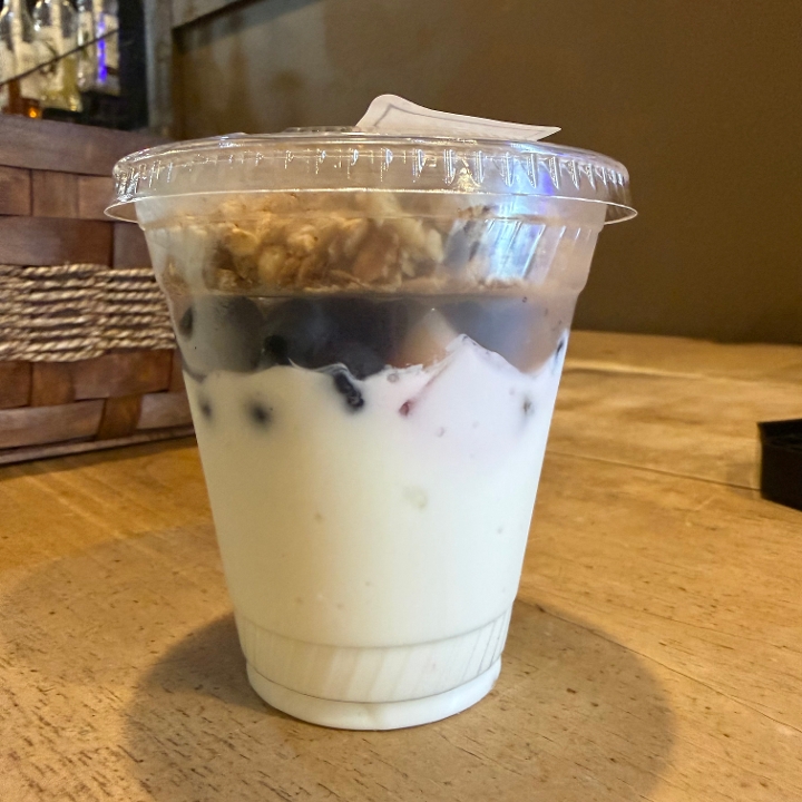Fruit, Granola, Yogurt Parfait