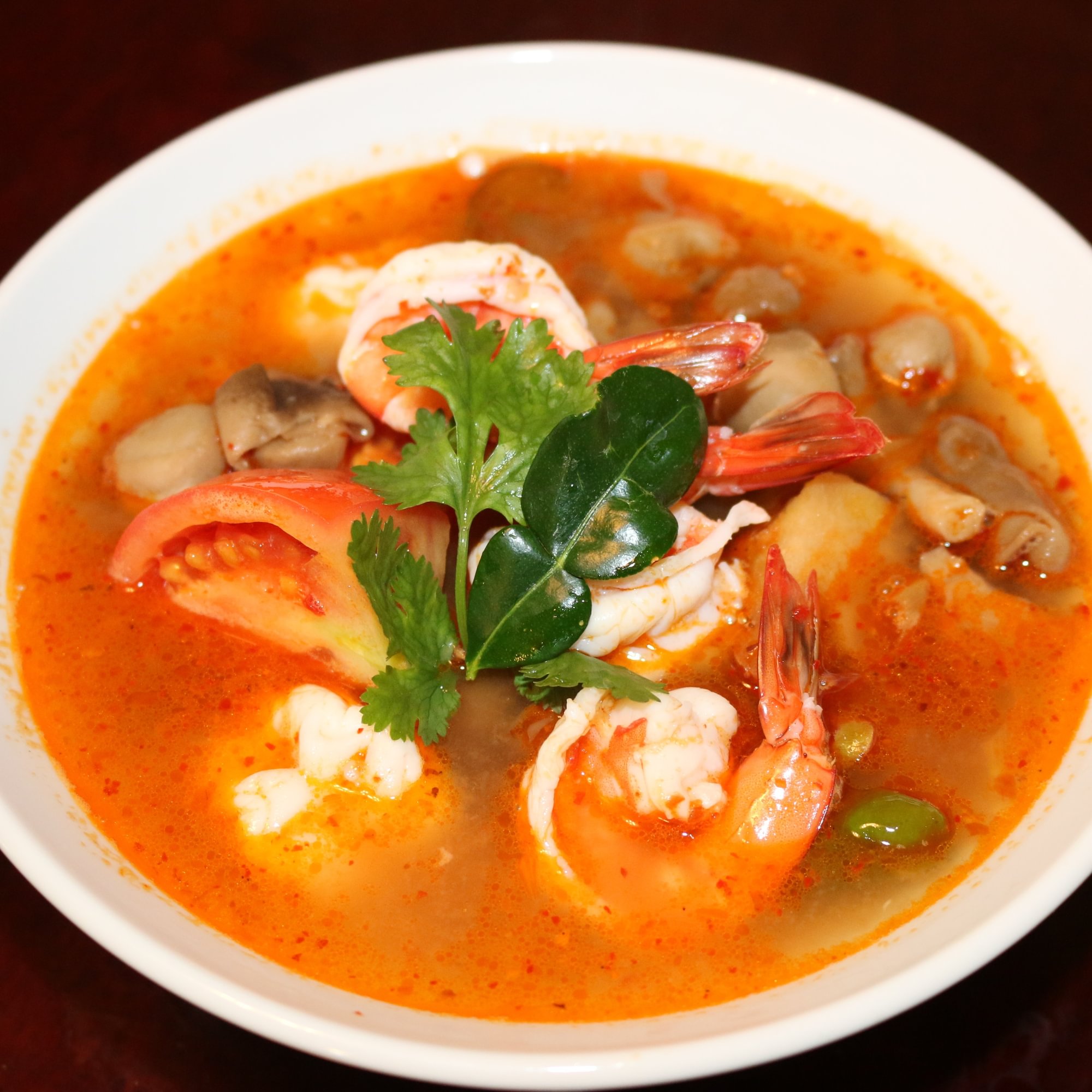 Tom Yum "Spicy, Sweet and Sour Soup"