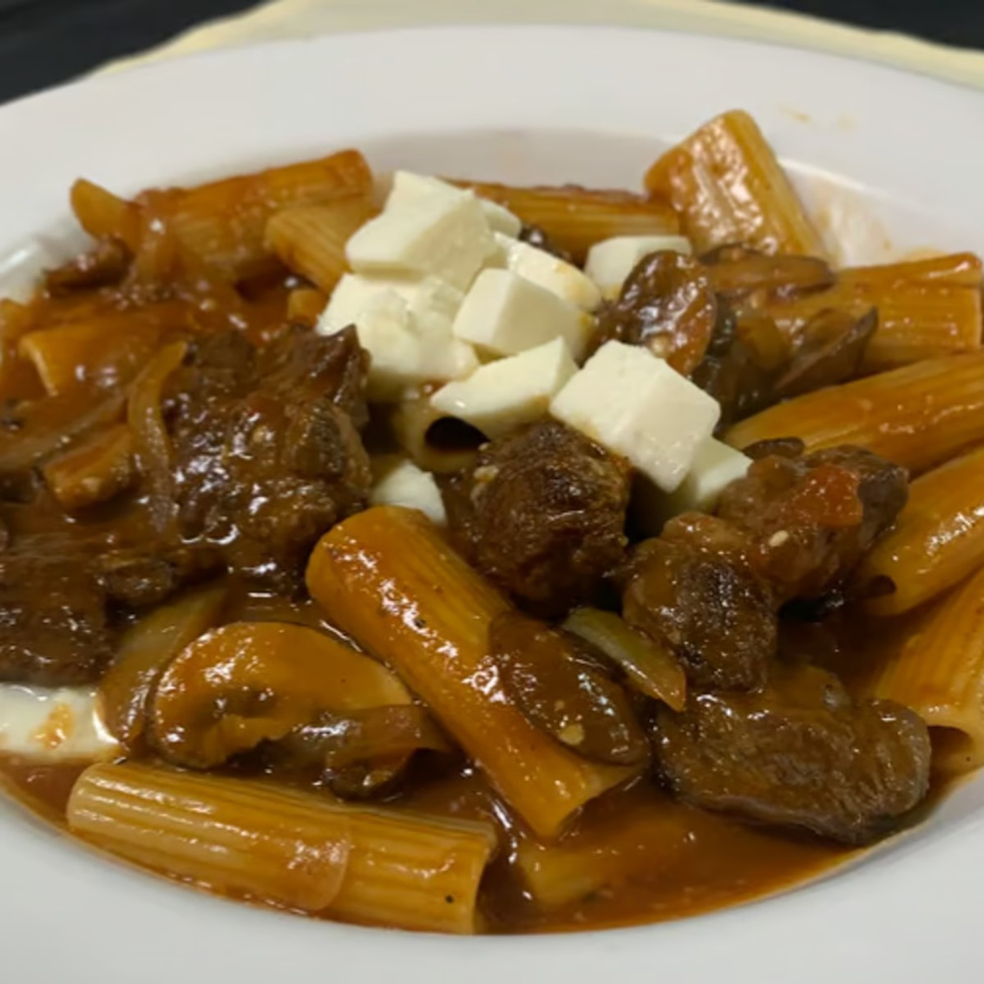 Rigatoni Boscaiola