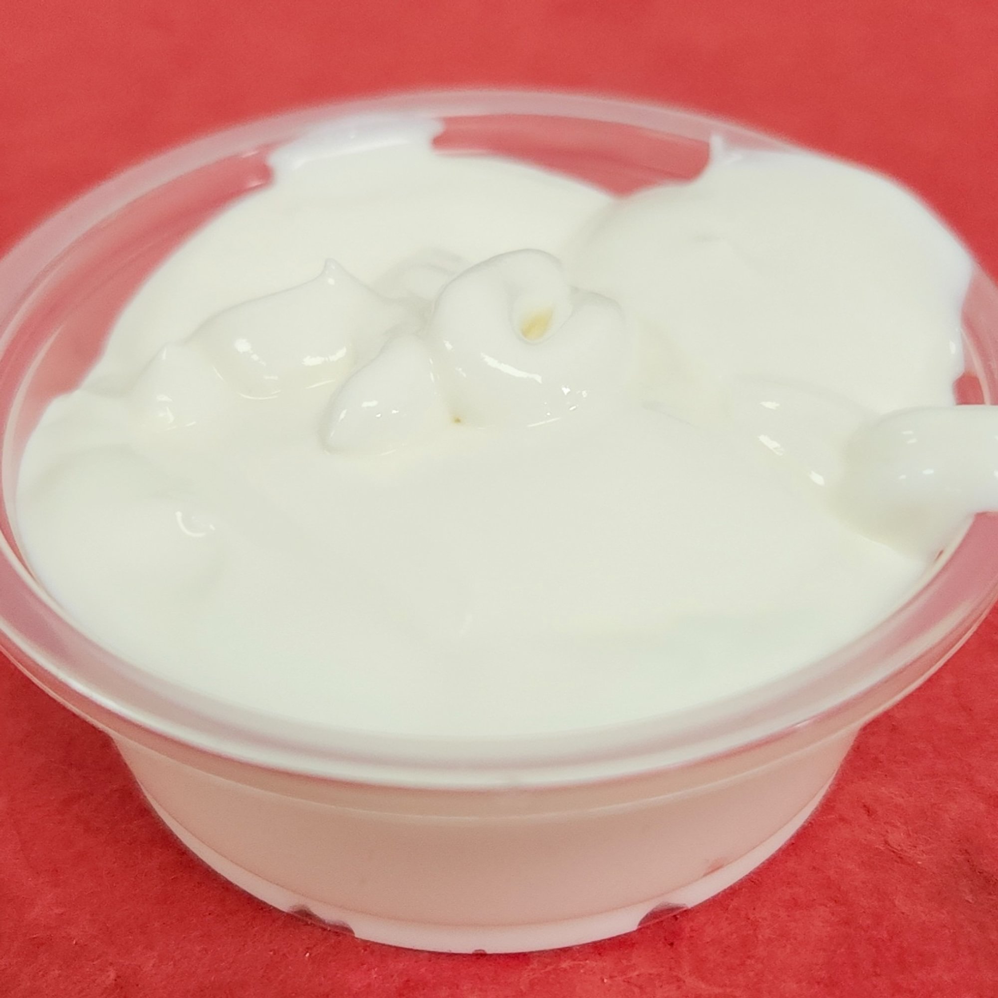 1, 1/2 oz sour cream.