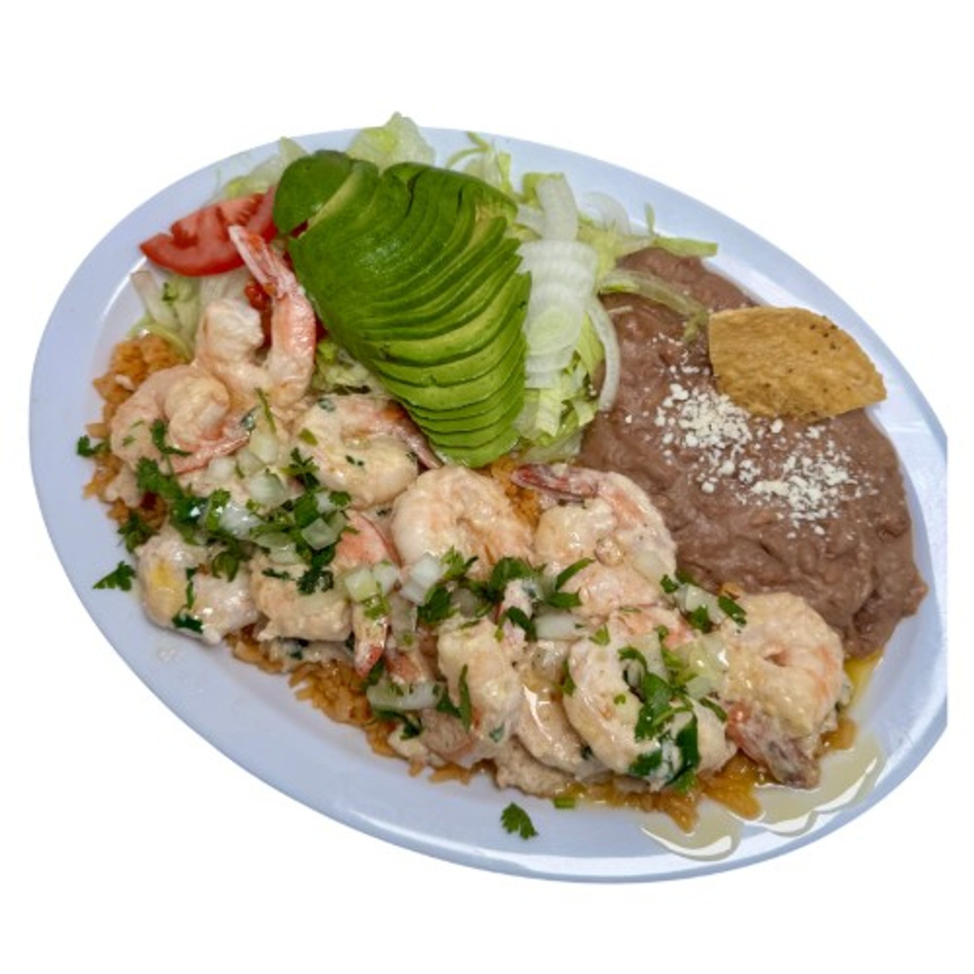Shrimps in Garlic Sauce