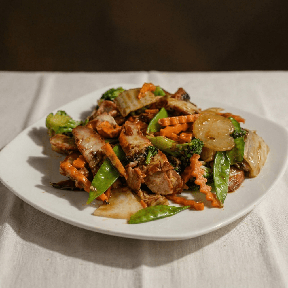 Chicken with Chinese Vegetable
