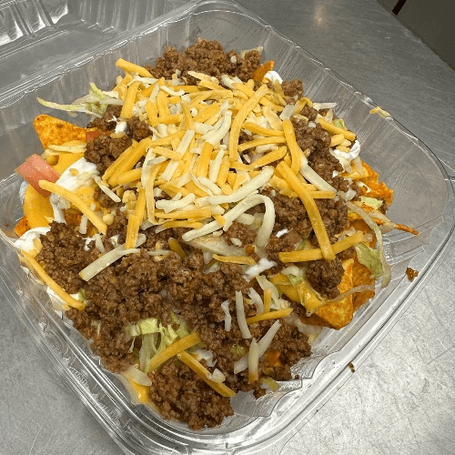 Chicken, Steak or Ground Beef Nachos