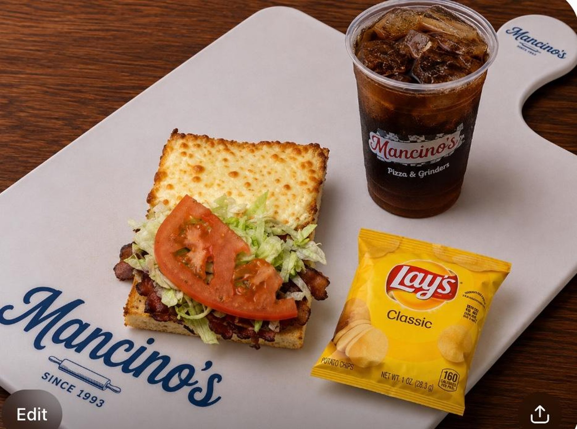 1/4 BLT Grinder Combo