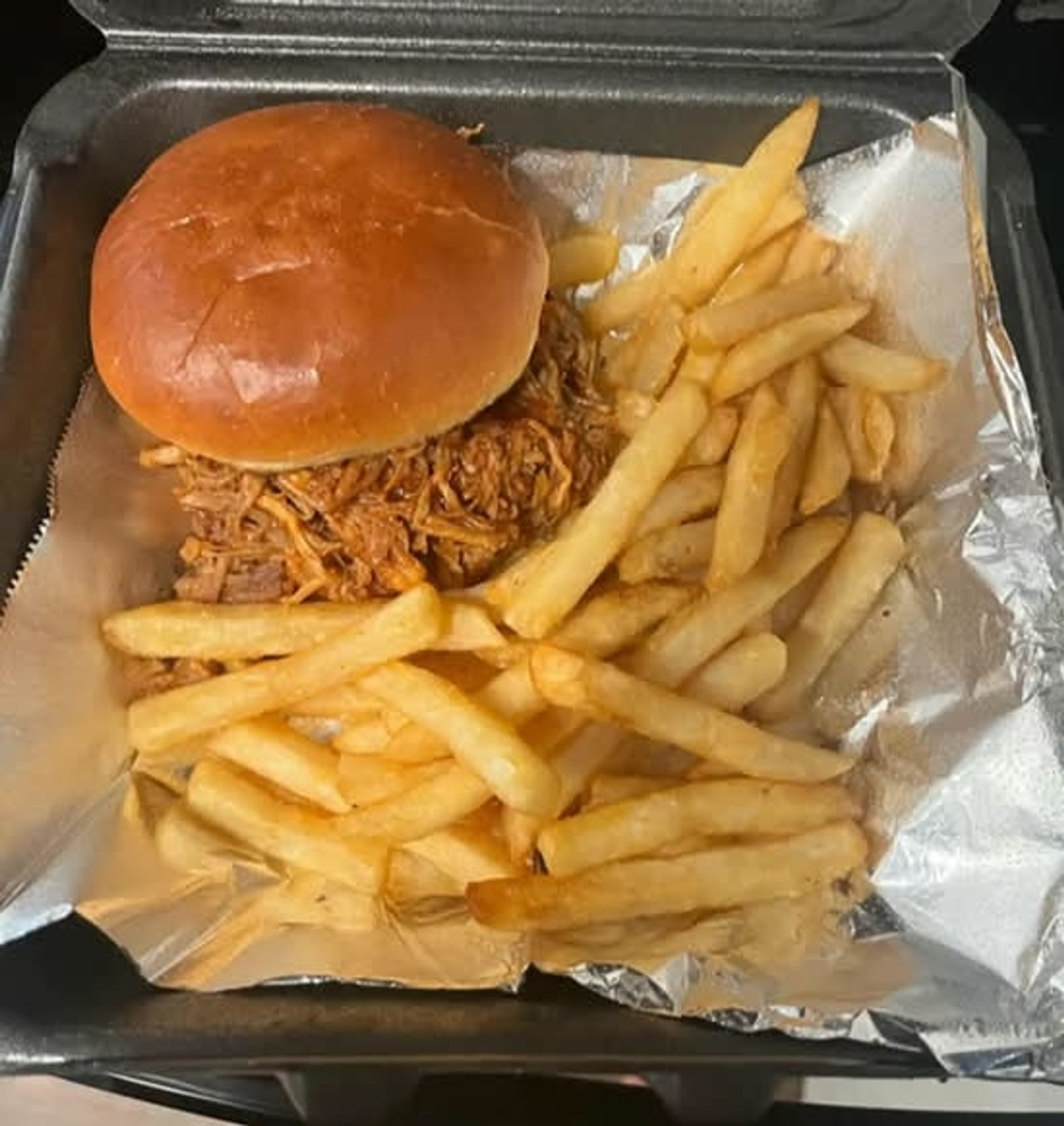 BBQ Pulled Pork Sandwich