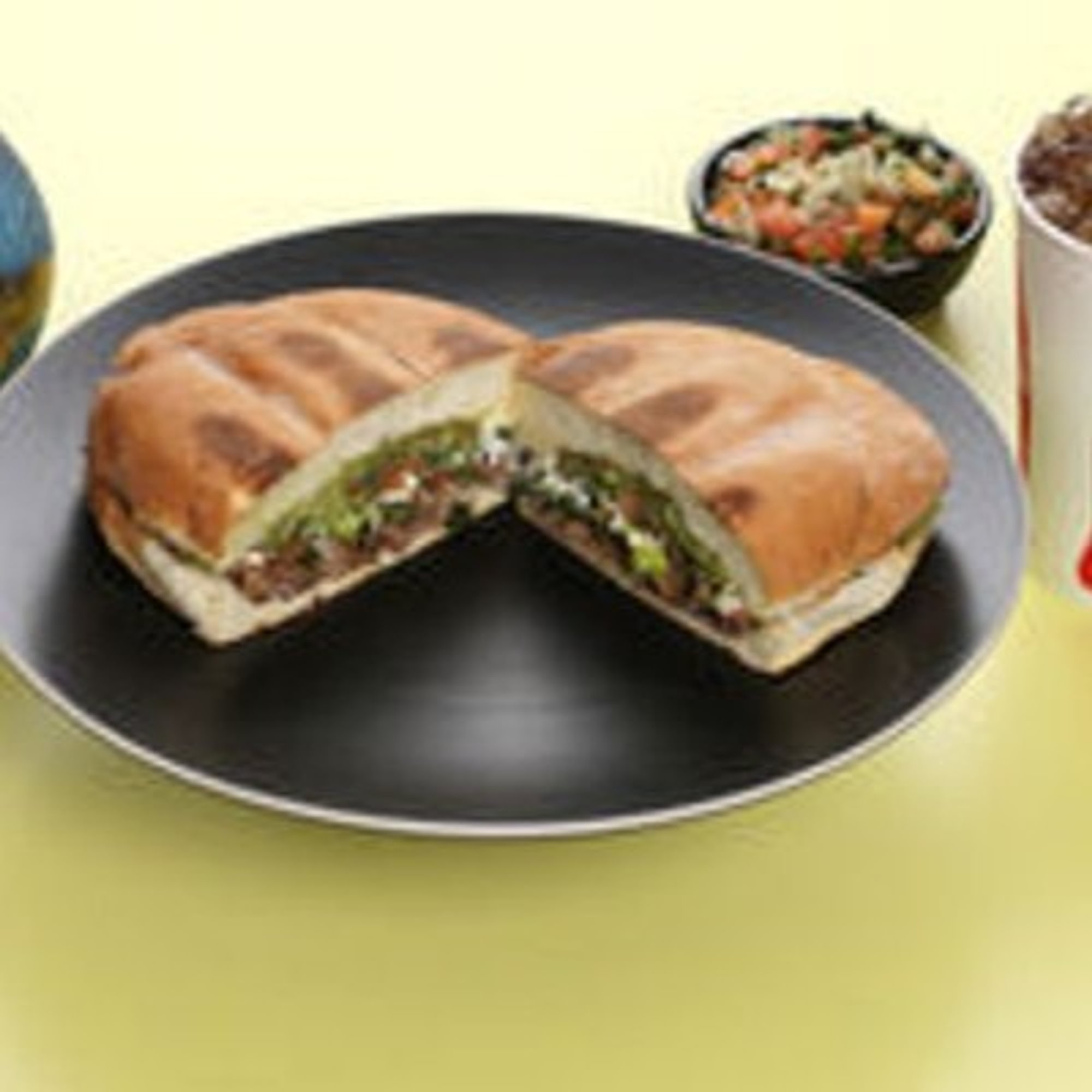 Torta with Small Drink
