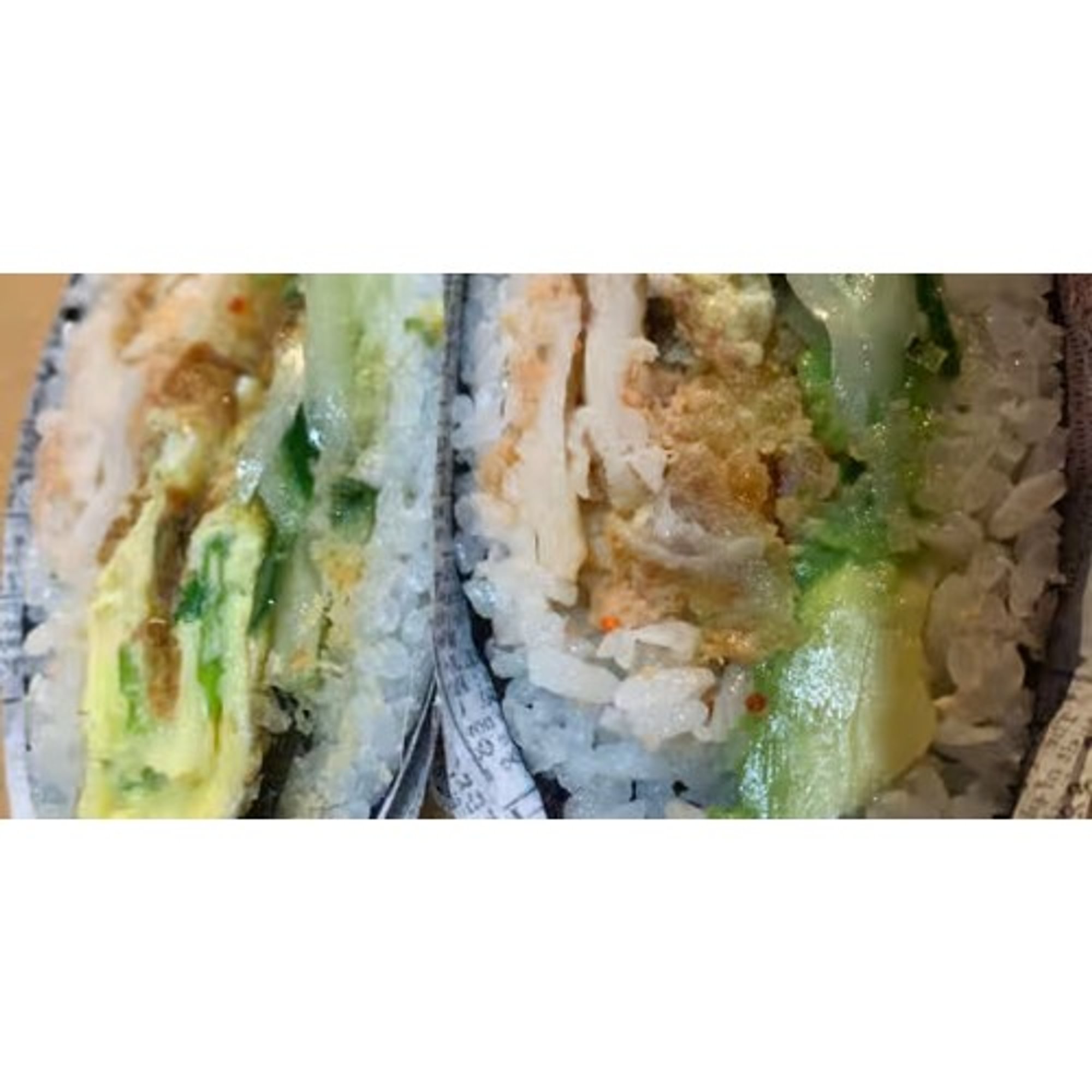 King Crab Sushi Burrito