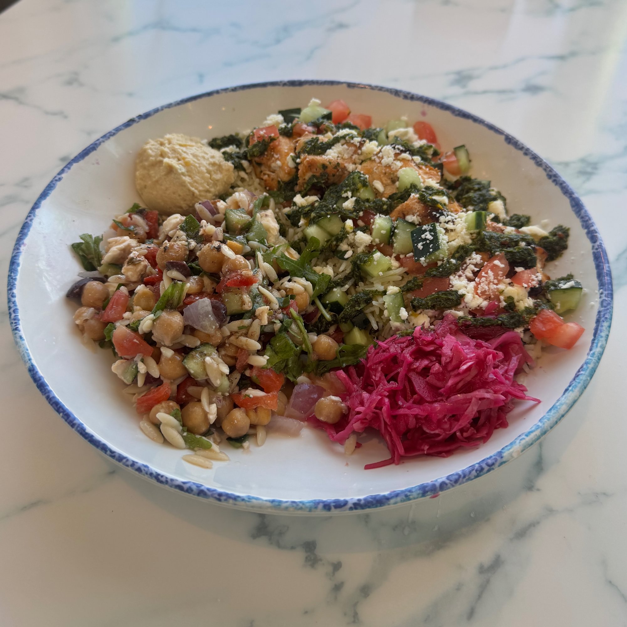 Chicken Kabob Bowl