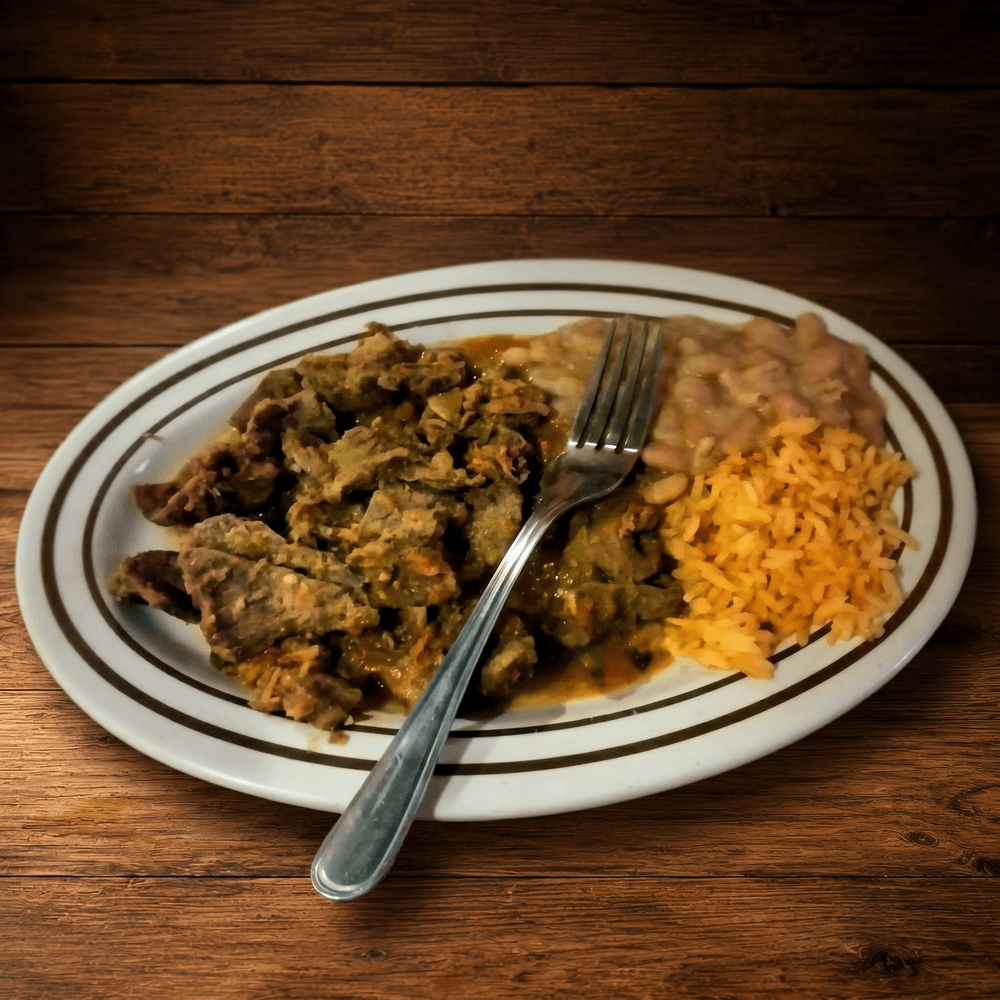 Bistec a la Mexicana Plate