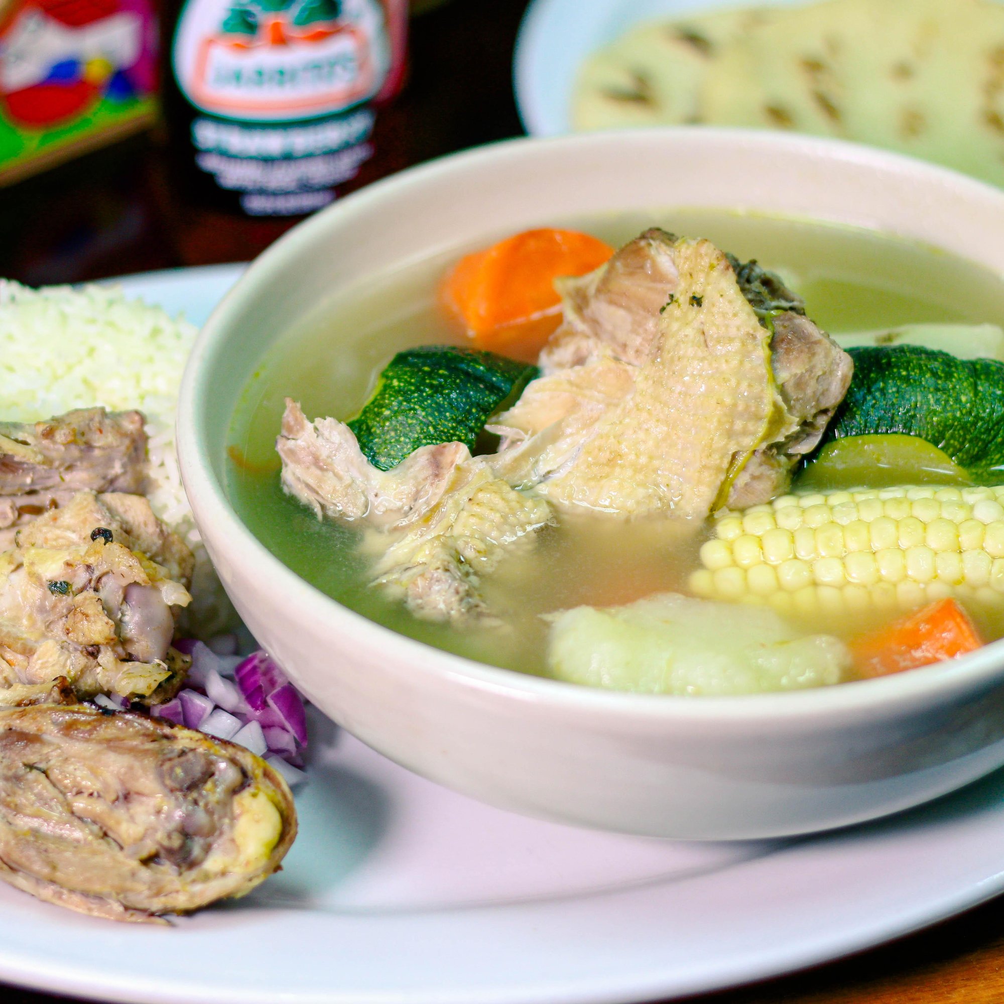 Sopa de Gallina India