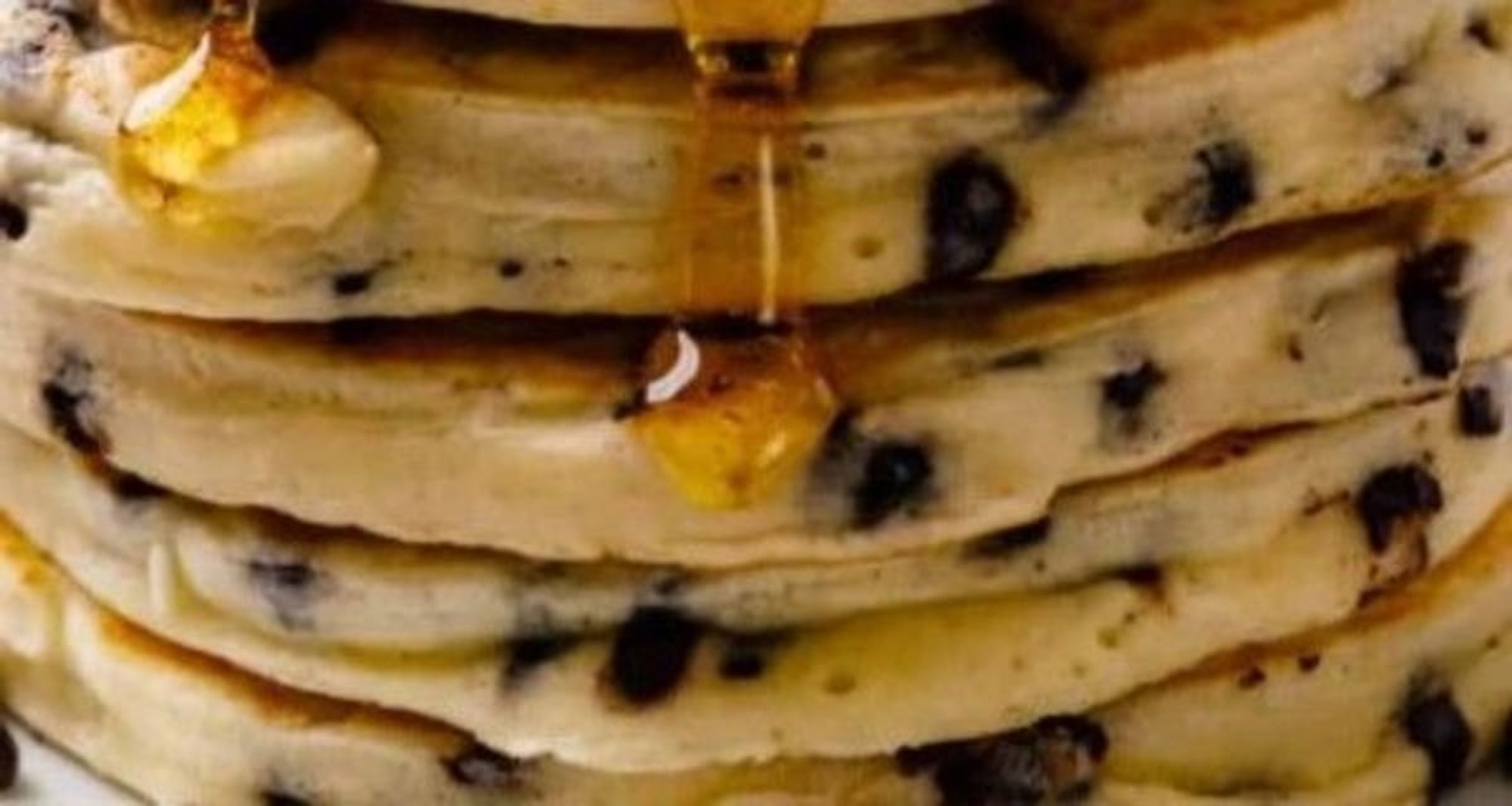 Three Chocolate Chip Pancakes