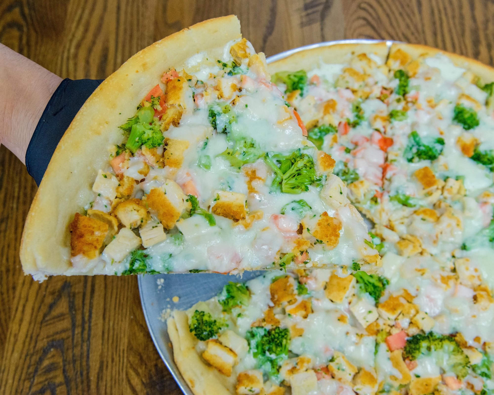 Chicken Broccoli Tomato Slice